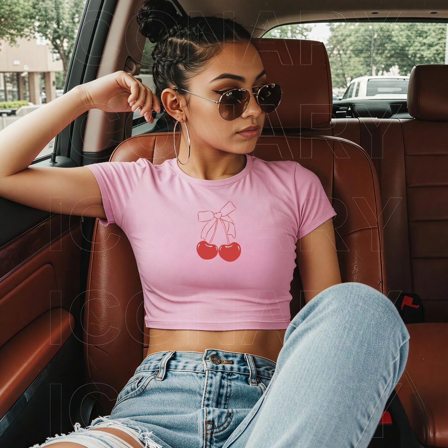 Coquette Cherry Baby Tee | y2k Girlie Aesthetic ywd4kc-br.myshopify.com