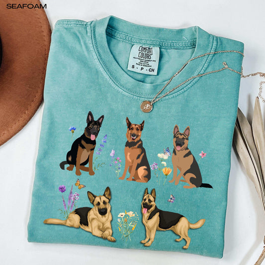 Cottagecore German shepherd shirt ywd4kc-br.myshopify.com
