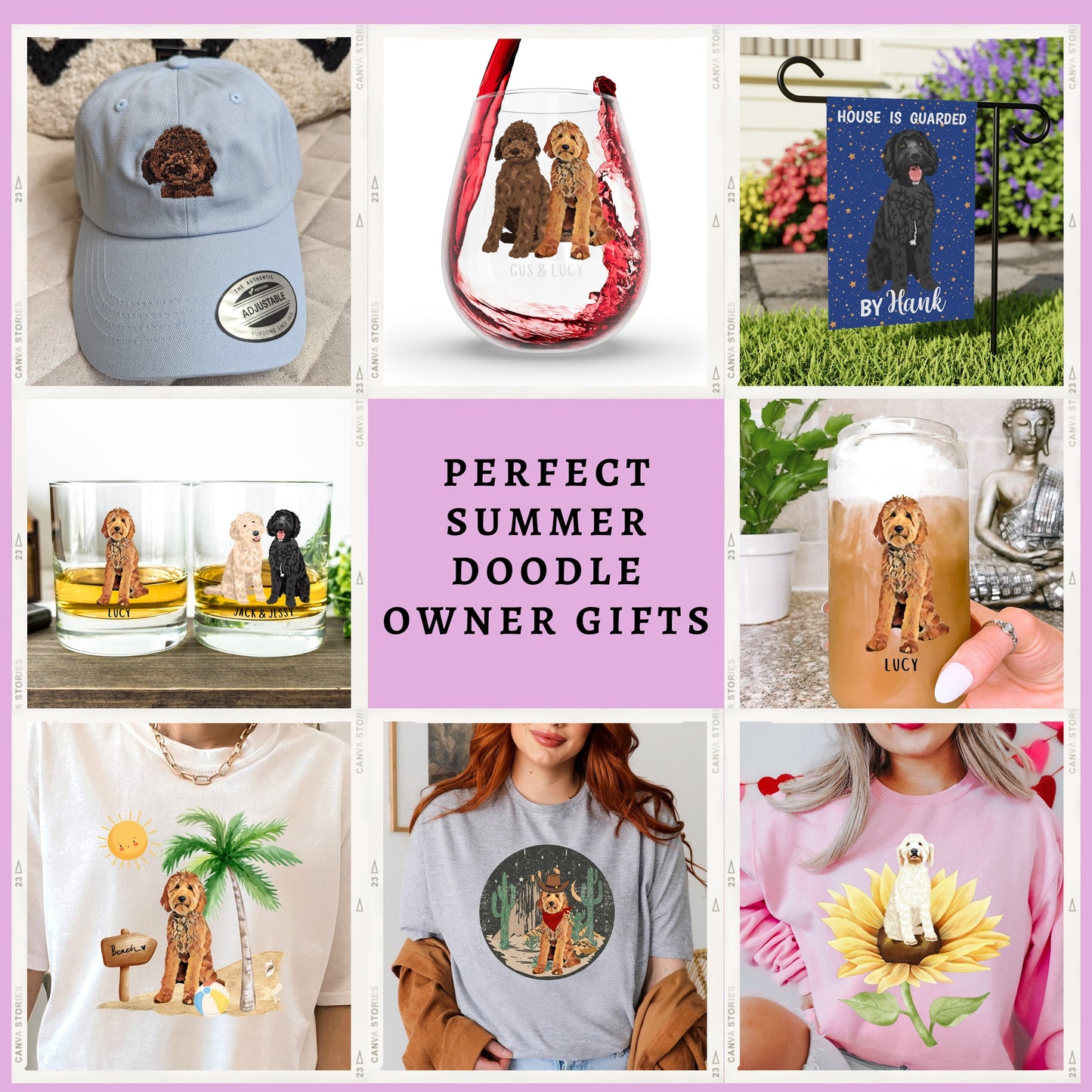 Happy Fall Goldendoodle Garden Flag | Doodle Yard Flag ywd4kc-br.myshopify.com