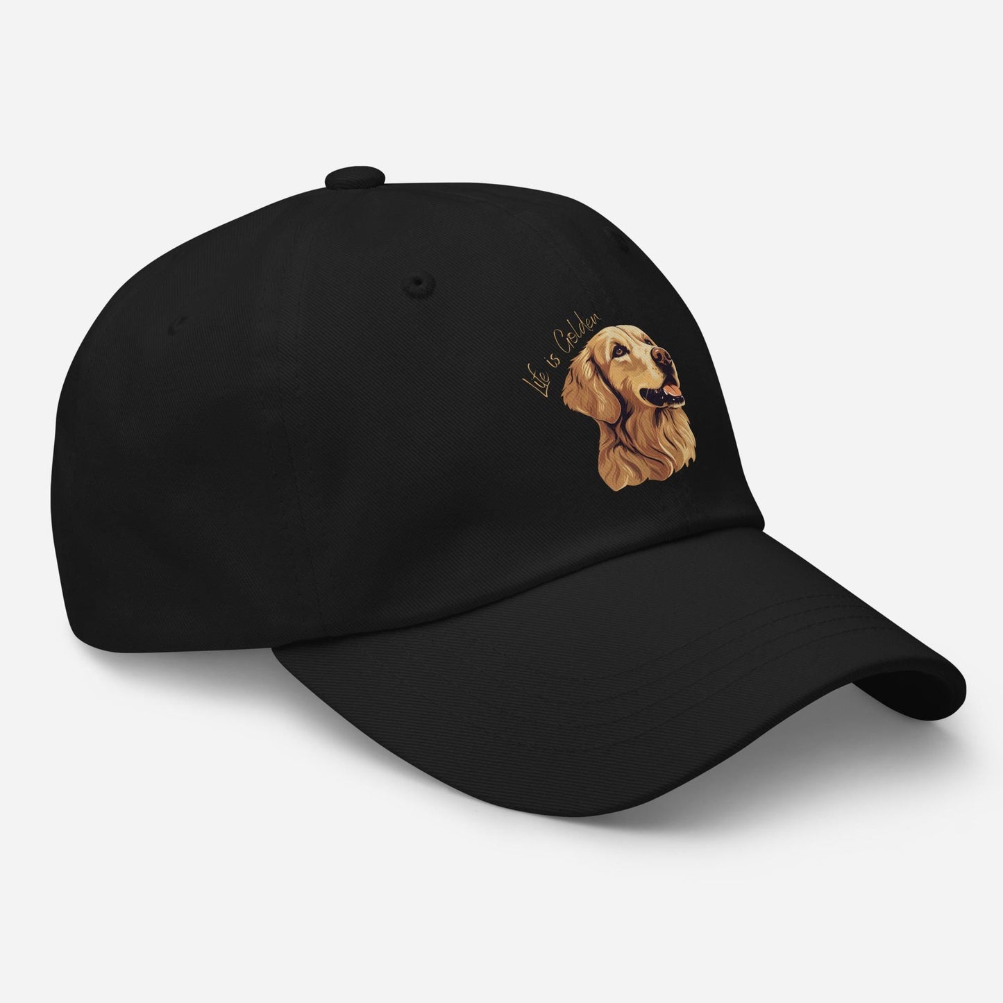 Life is Golden Retriever Hat | Dog Mom & Dog Dad Hat ywd4kc-br.myshopify.com