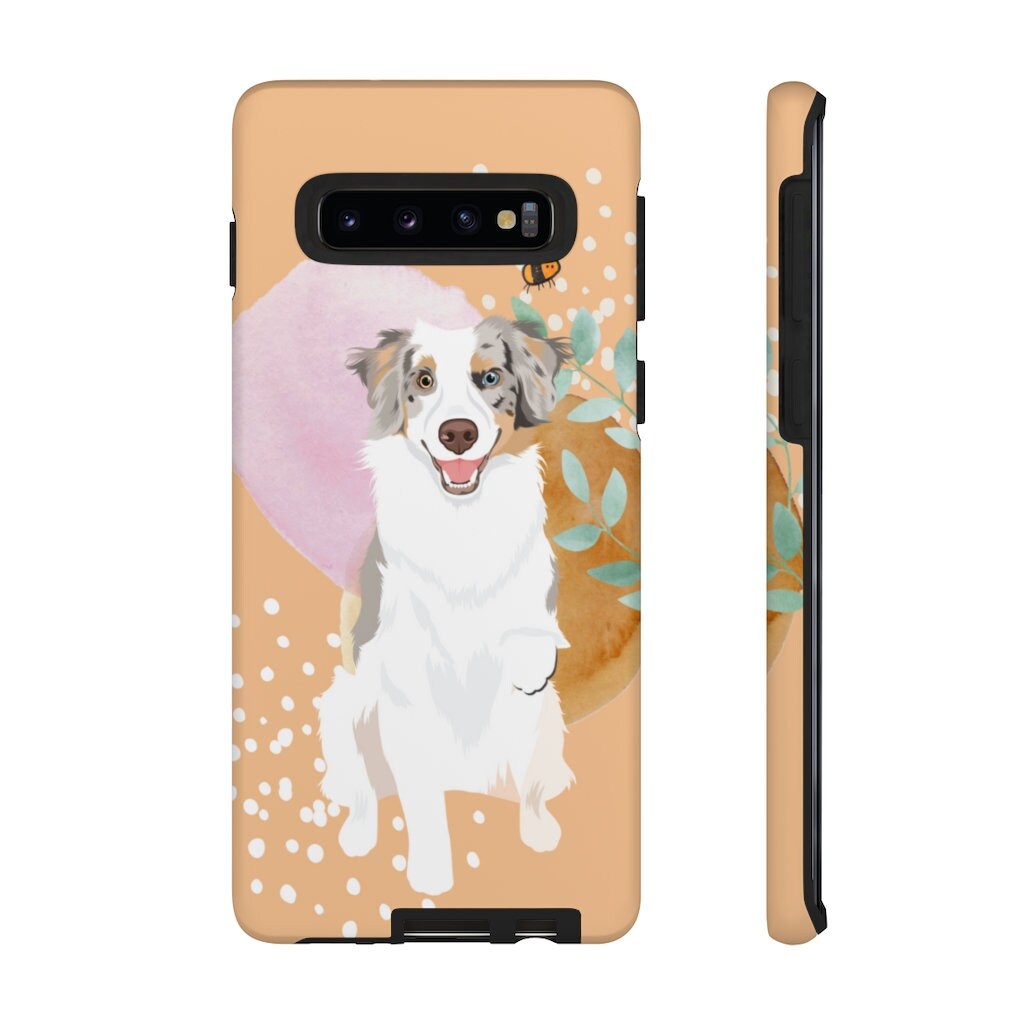 Peachy Australian Shepherd Phone Case | iPhone ywd4kc-br.myshopify.com