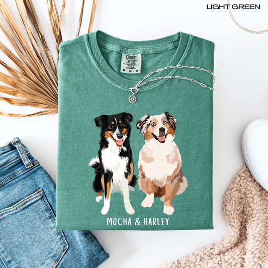 Personalized Australian Shepherd Shirt ywd4kc-br.myshopify.com