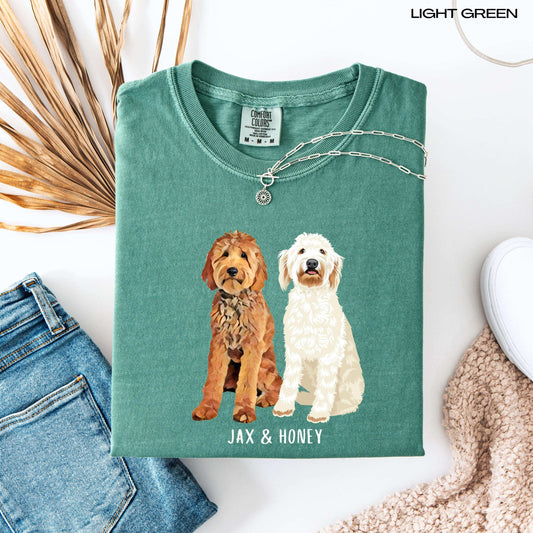 Personalized Golden Doodle Mom Shirt ywd4kc-br.myshopify.com
