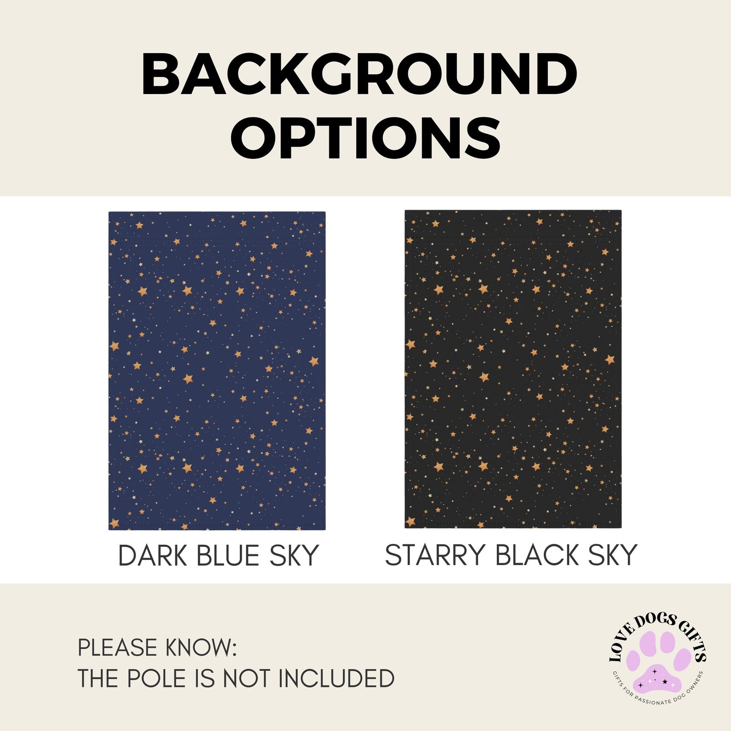 Personalized Golden Retriever Garden Flag | House Is Guarded By Dog ywd4kc-br.myshopify.com