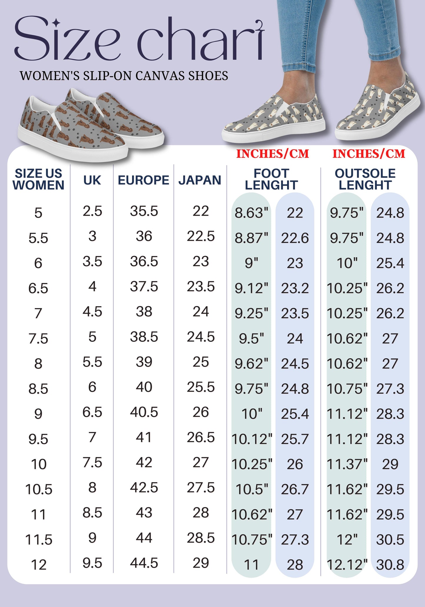 Goldendoodle Shoes For Women