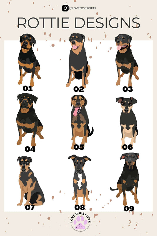 Rottweiler whiskey glass ywd4kc-br.myshopify.com