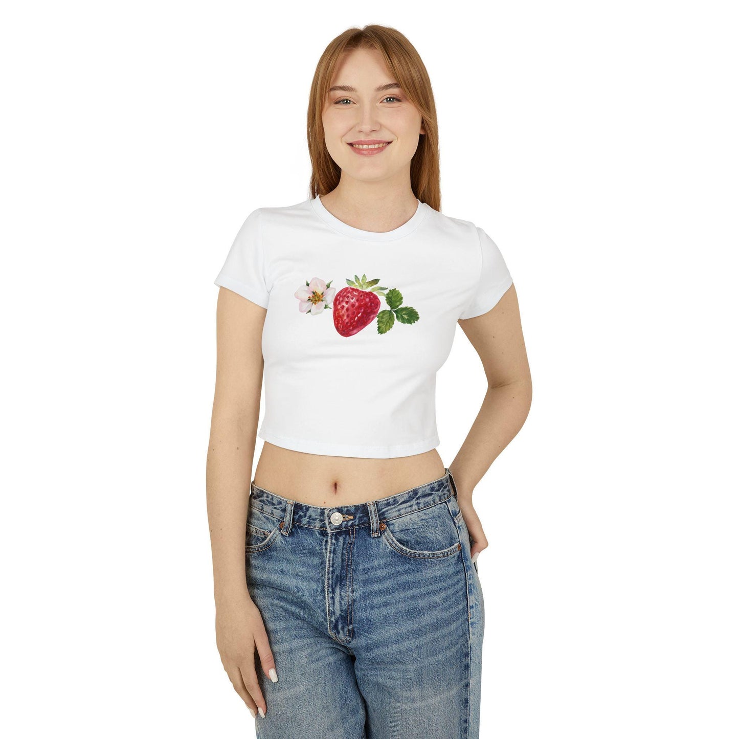 Wild Strawberry Baby Tee | Cutecore Trends ywd4kc-br.myshopify.com
