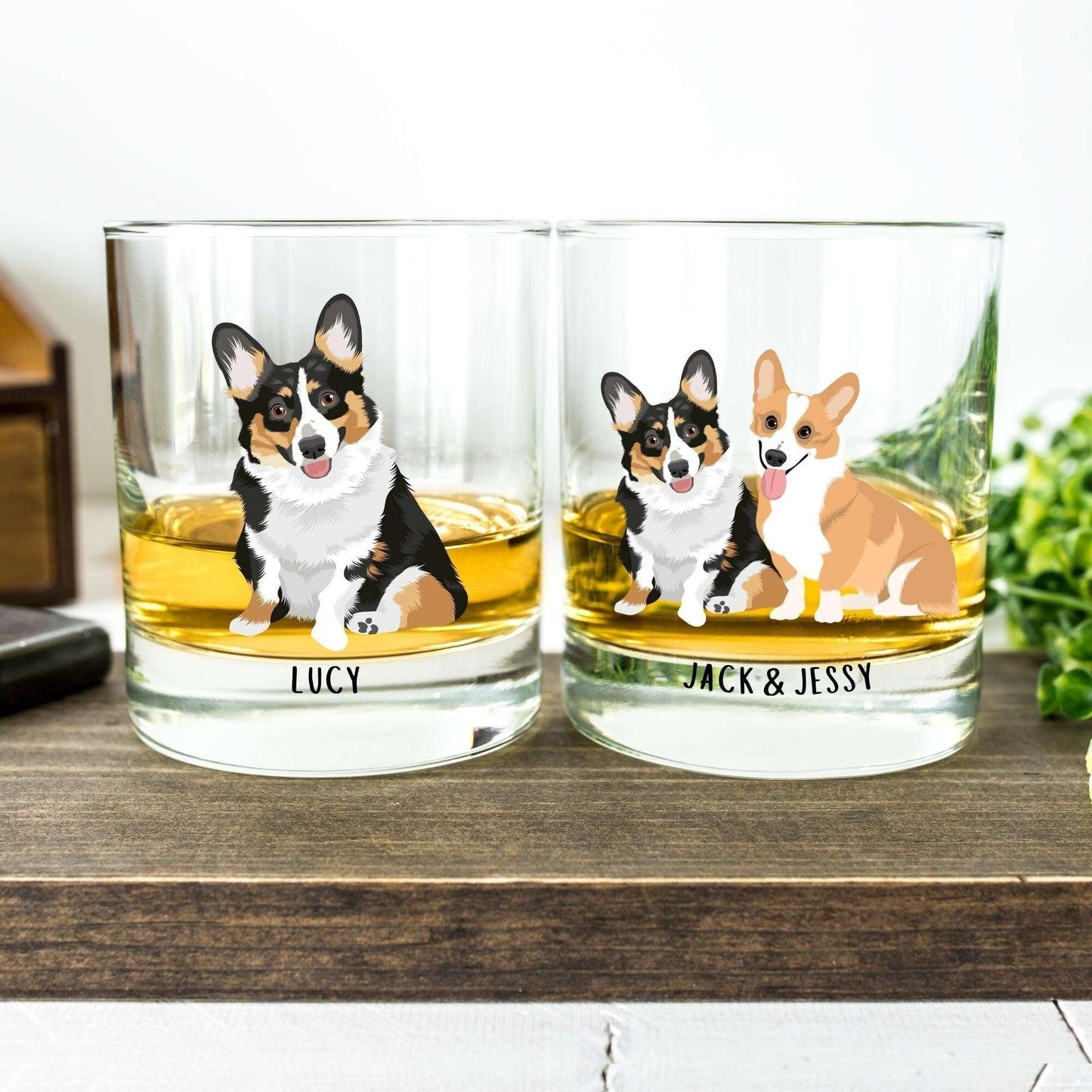 Corgi dad gift, corgi whiskey glass, tricolor corgi gifts, corgi mom gift, corgi tumbler, corgi glass, corgi can, husband gift, wedding gift