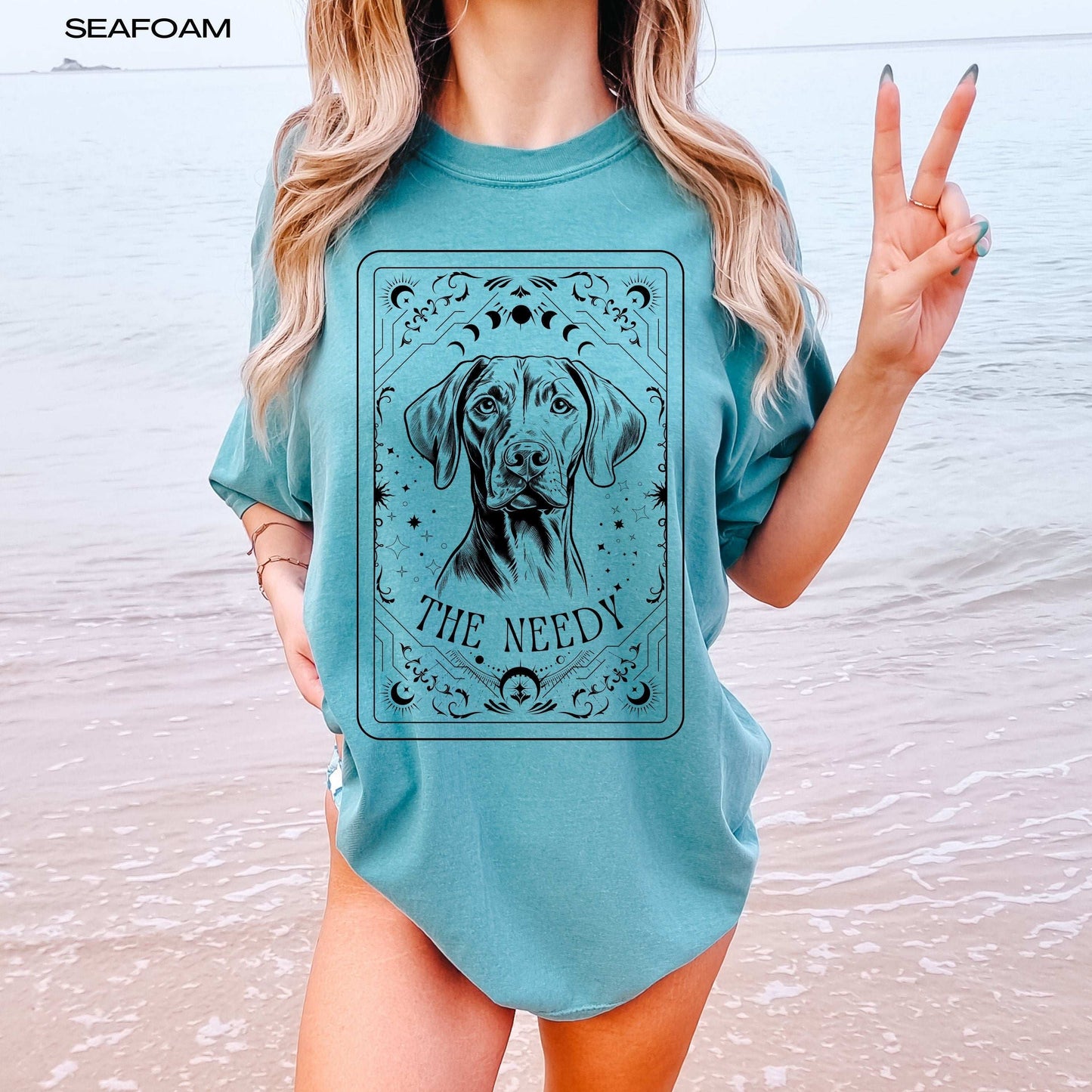 Tarot Vizsla Shirt, Hungarian pointer, comfort colors t-shirt, vizsla gift, vizsla pajamas, vizsla mom birthday gift, vizla mothers day gift
