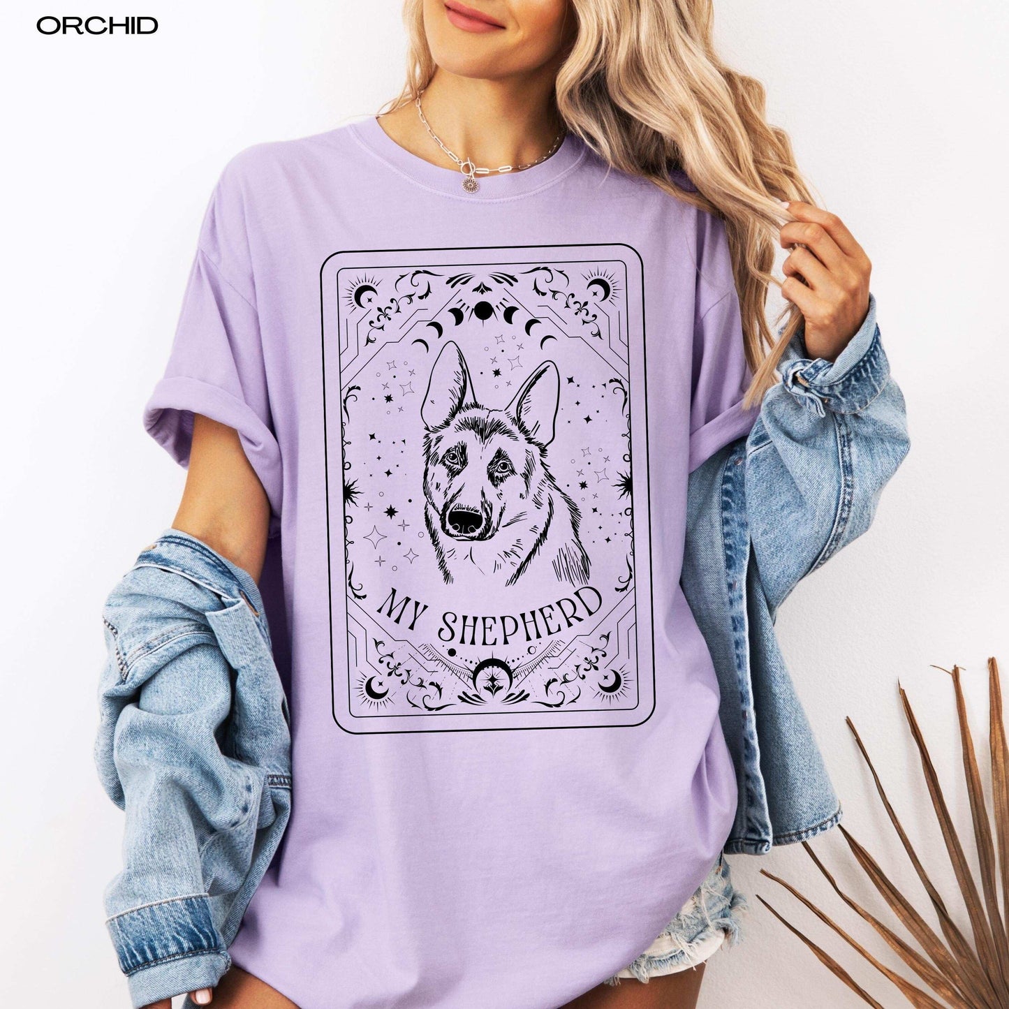 Tarot German Shepherd shirt for a shepherd owner