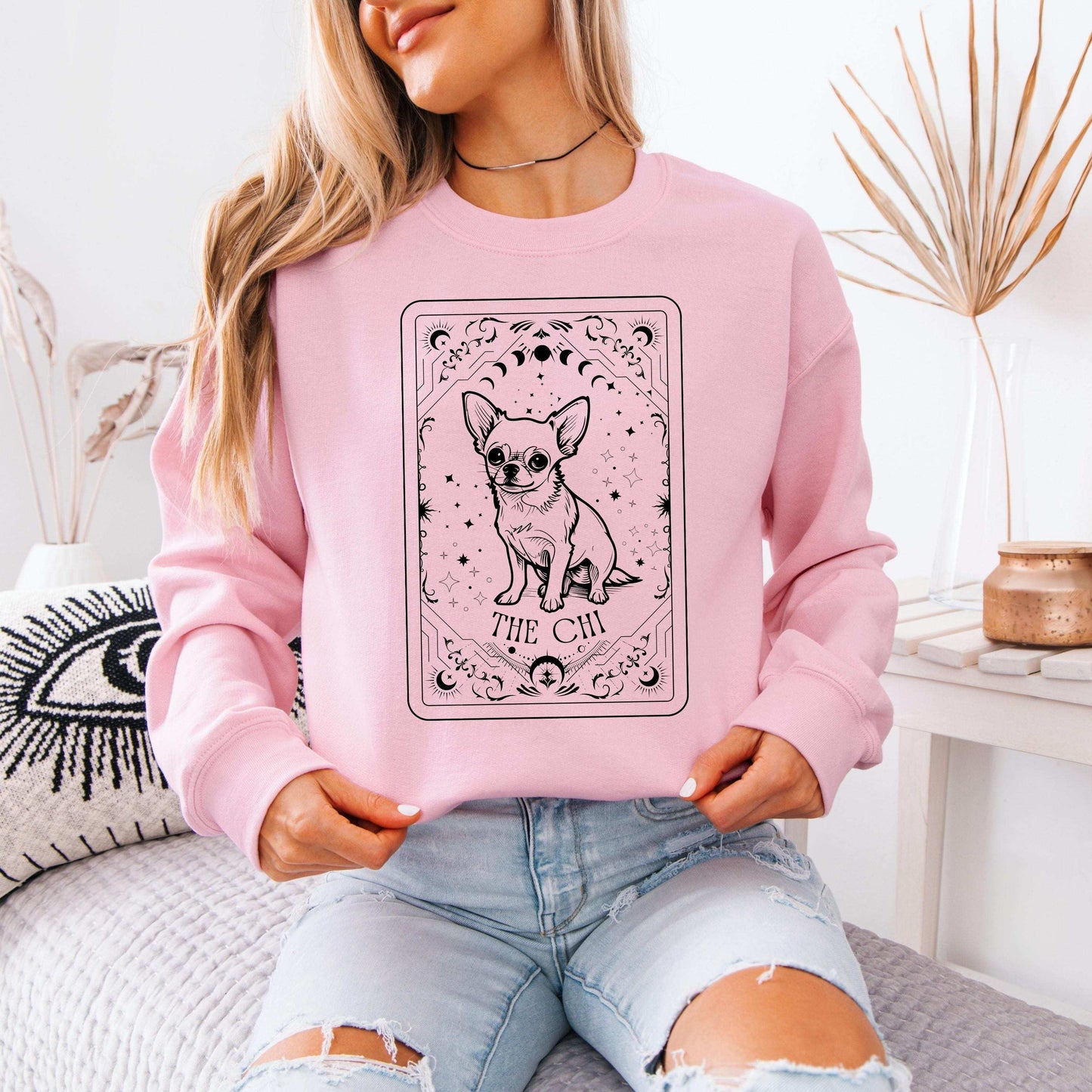 Tarot Chihuahua shirt, chi t-shirt, chihuahua dog mom gift, chihuahua gift, dog mom tee, girlfriend birthday gift, gift for her, wife bday