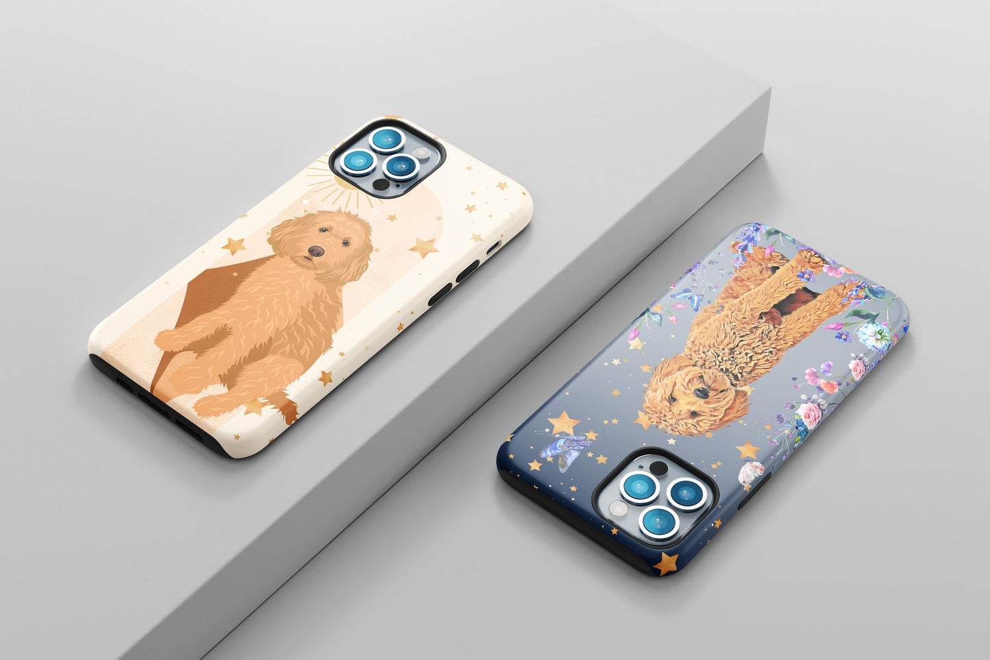 Goldendoodle Phone case, Dog Phone Case, Golden doodle Gift, Portrait Dog iPhone 14 case, Labradoodle, Doodle Christmas Gift, Doodle Mama