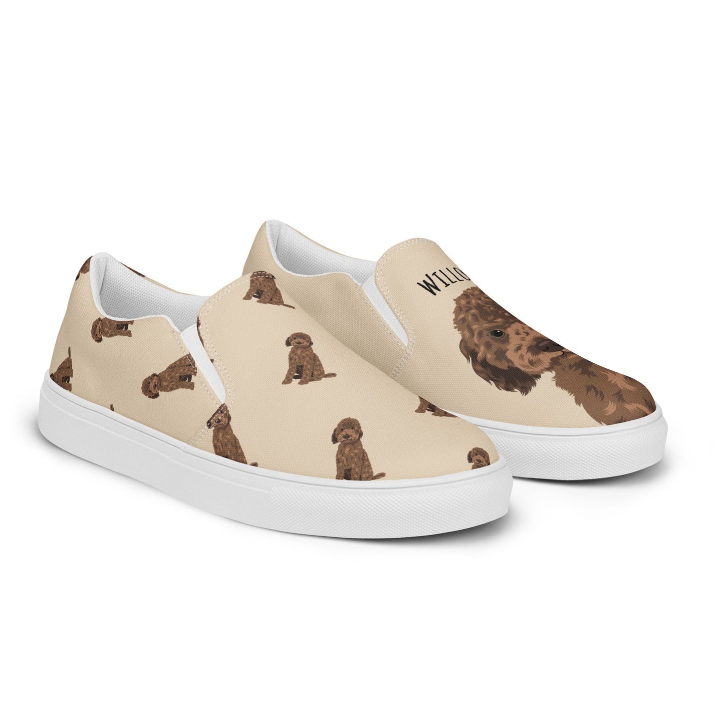 Chocolate Goldendoodle Shoes