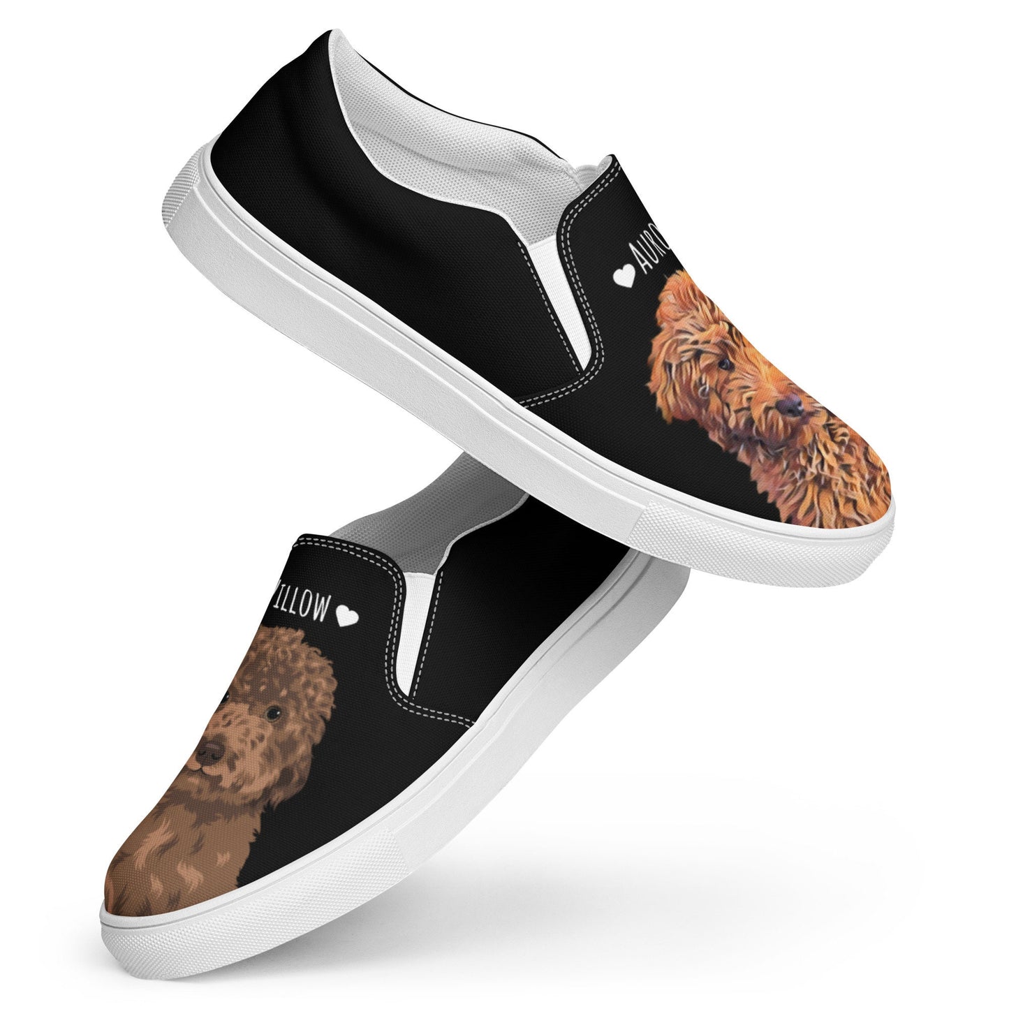 Goldendoodle Shoes, mothers day gift, daughter birthday gift, canvas shoe, dog portrait shoe, cockapoo gift, golden doodle gifts