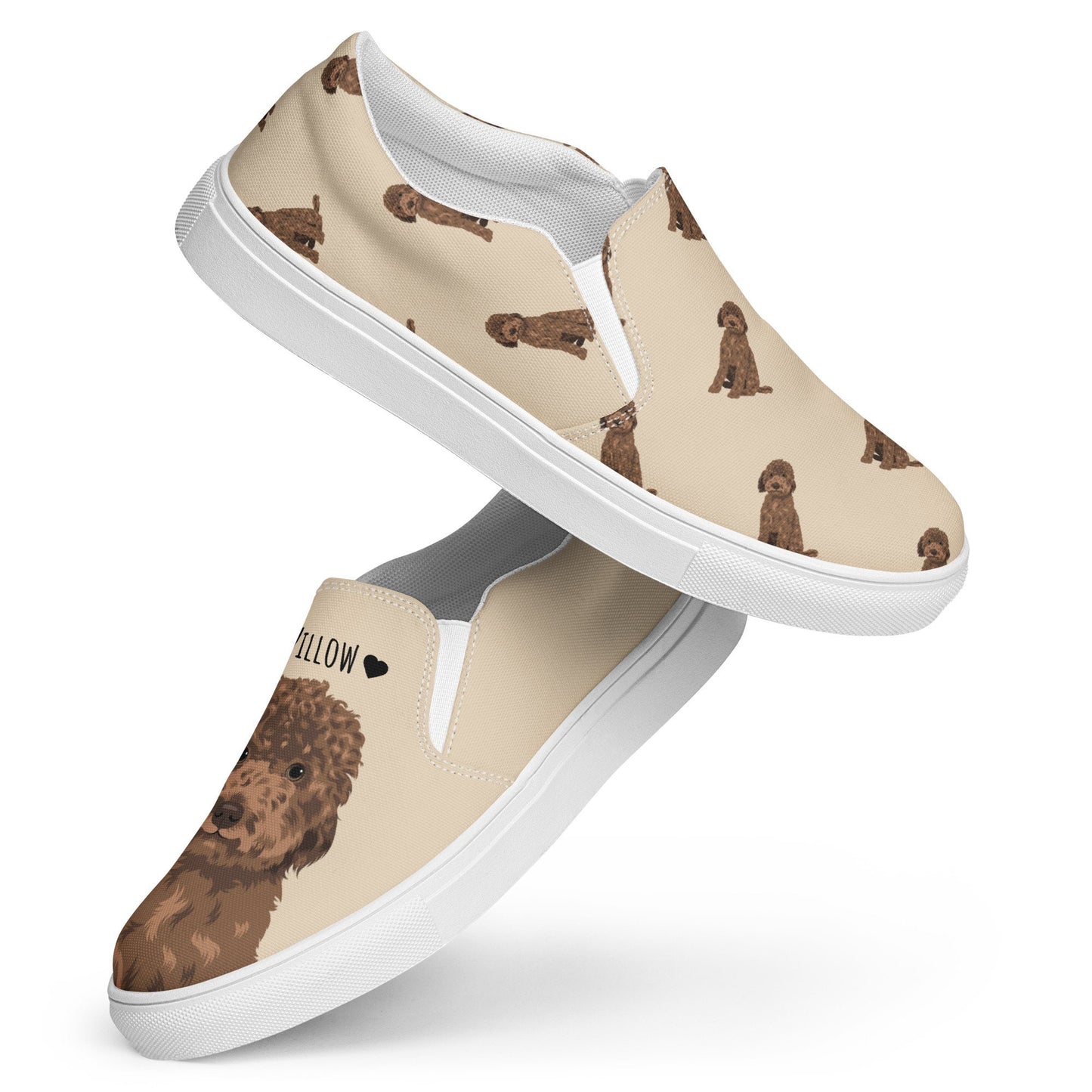 Chocolate Goldendoodle Shoes
