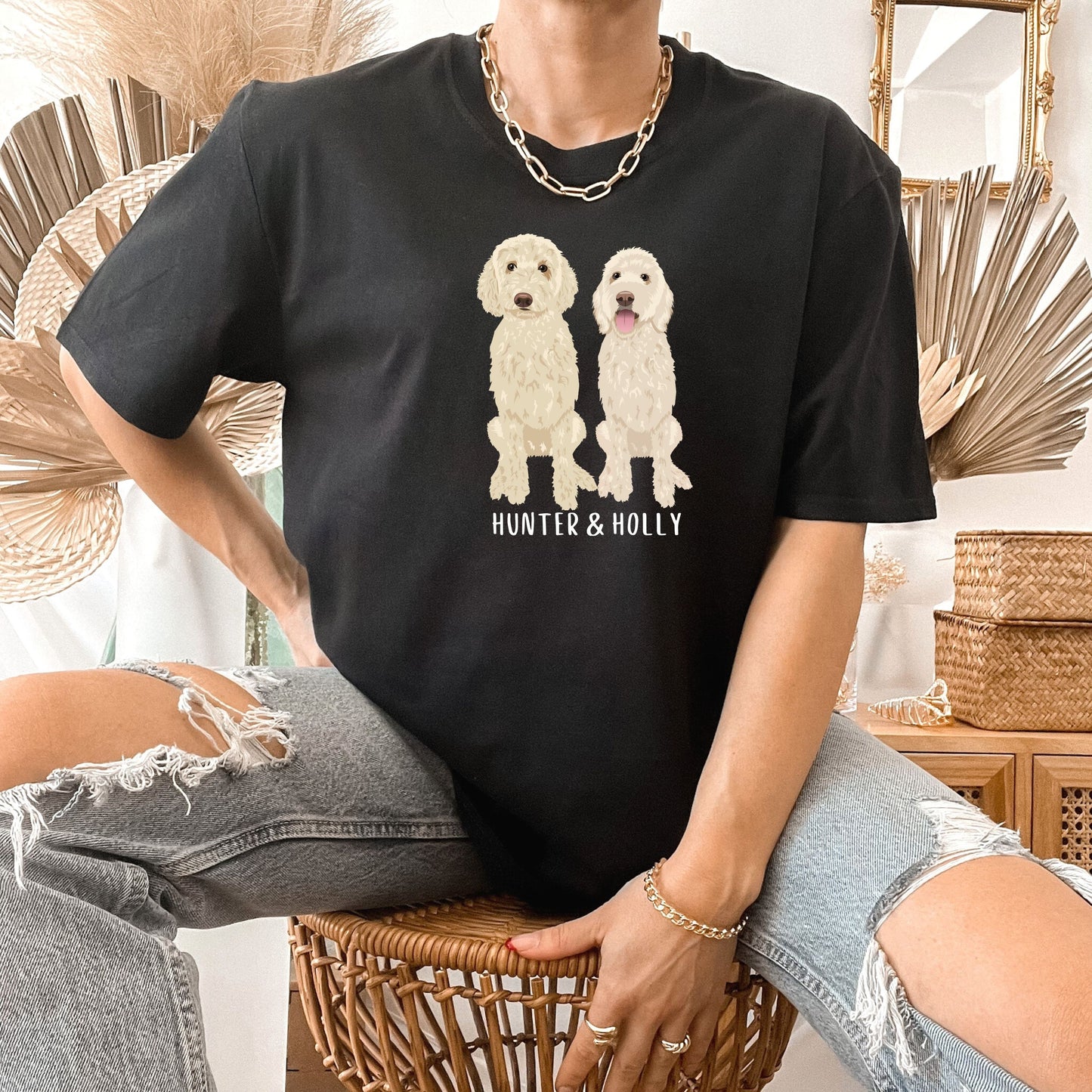 Personalized Goldendoodle Shirt, Doodle Shirt, Christmas Shirt, Golden doodle Gifts, Cockapoo Sweater, Labradoodle, Dog Mom Sweatshirt