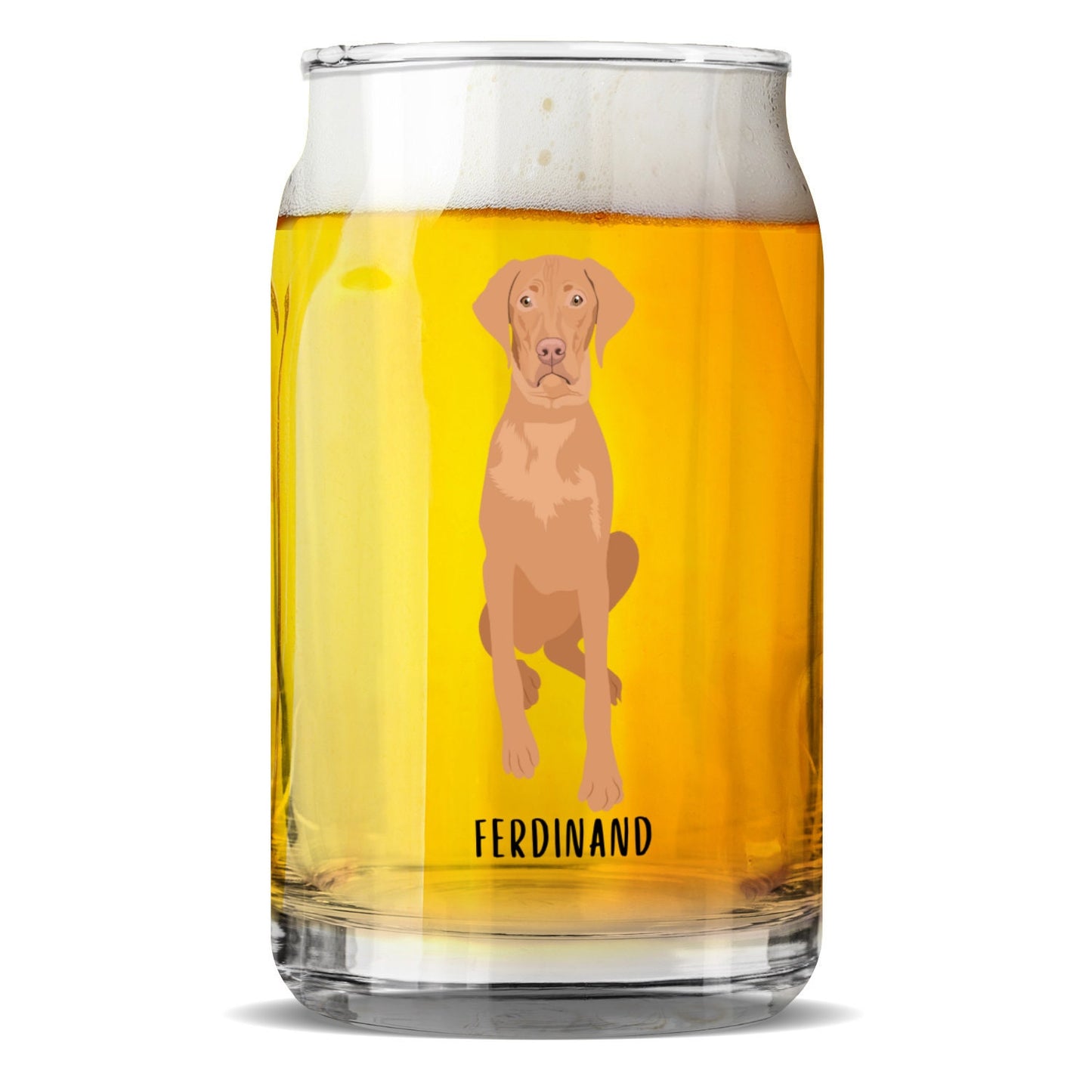 Vizsla iced coffee glass, hungarian vizsla gifts, Vizsla tumbler, Visla mug, dog mom glass, mothers day gift, daughter birthday gift