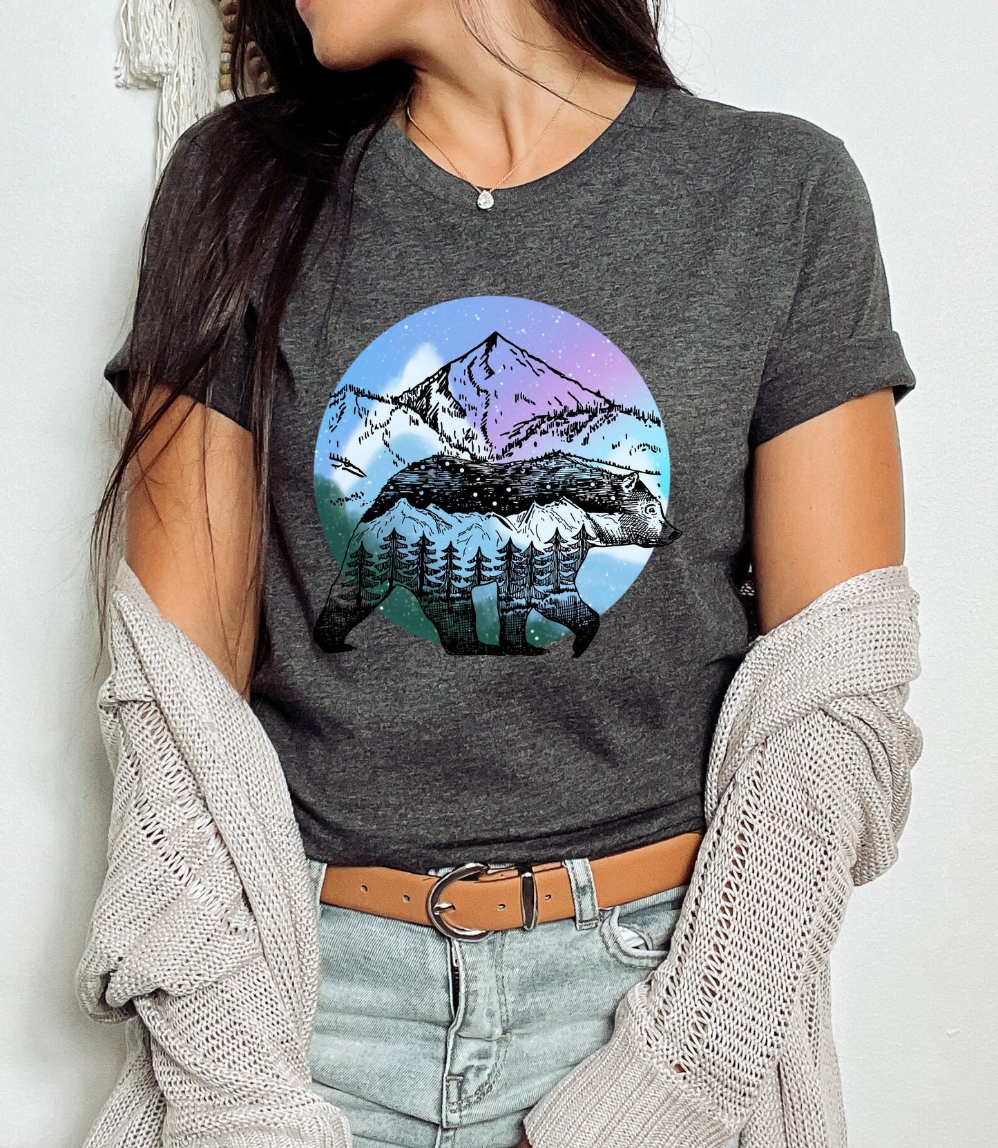 Alaska T-shirt, Alaska gift, Aurora borealis shirt, cruise Alaska shirt, map Alaska, Alaska sweatshirt, I love Alaska, northern lights