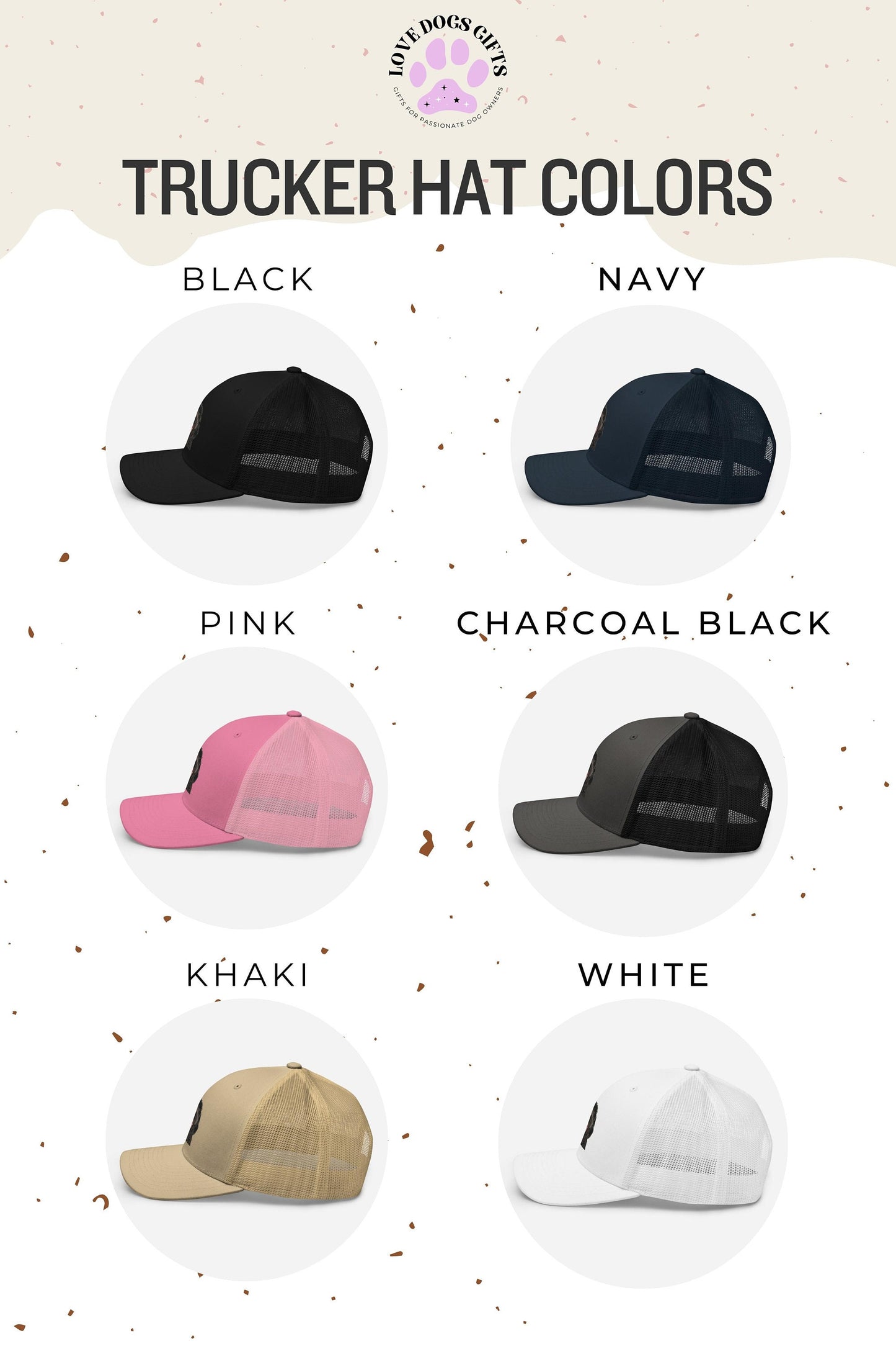 Golden doodle trucker hat, doodle dad gift, labradoodle mom gift, dog Christmas gift, bernedoodle hat, dog dad christmas gift, doodle gifts