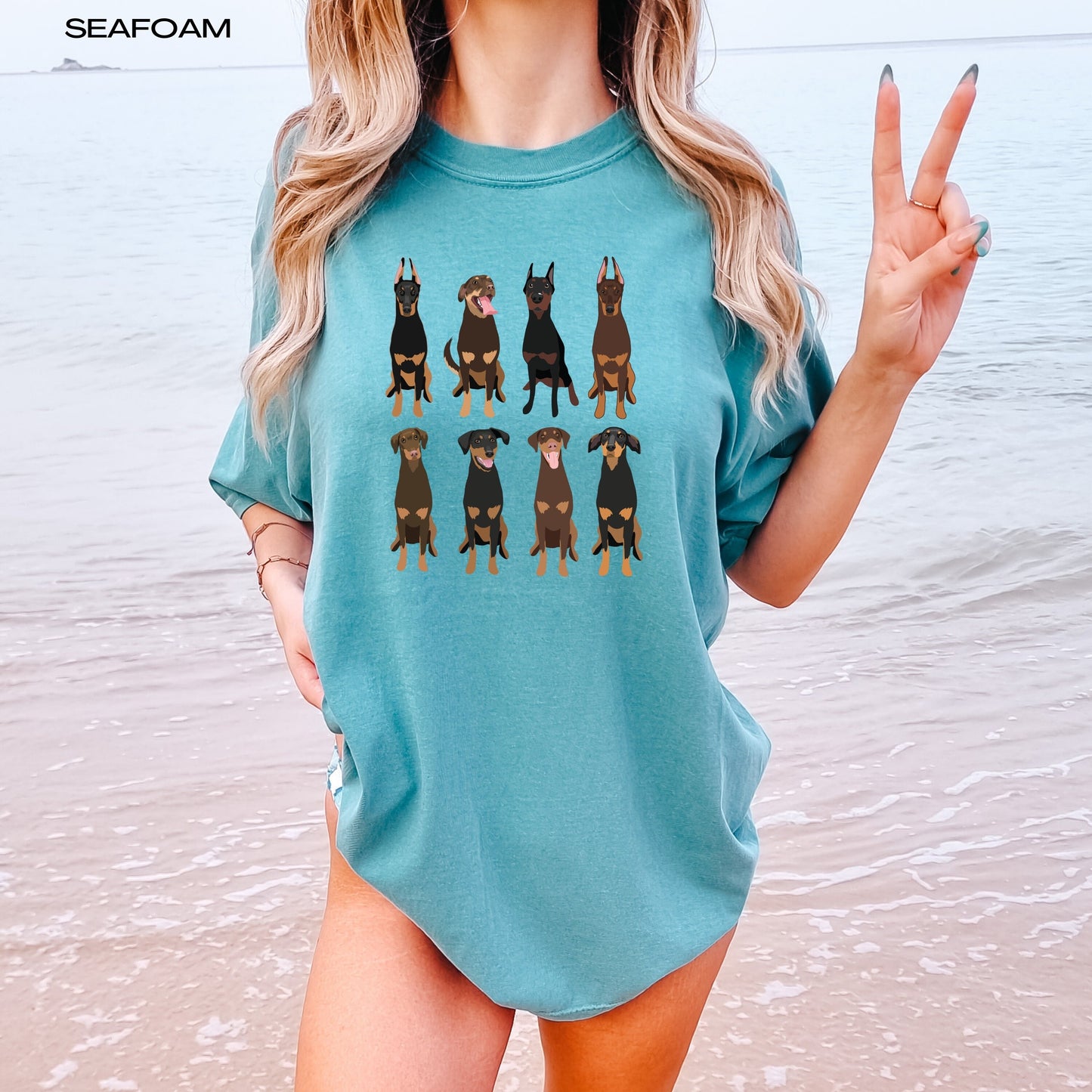 Doberman shirt, comfort colors t-shirt, dobbie gifts, mothers day gift, dobby lover gift, dog mom tee, wedding doberman sister birthday gift