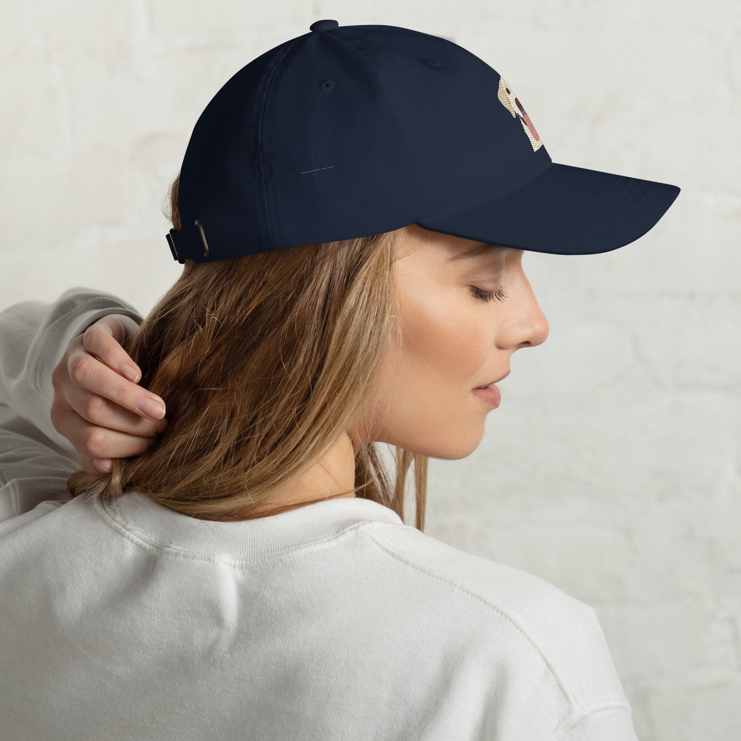 Embroidered yellow Labrador Retriever hat