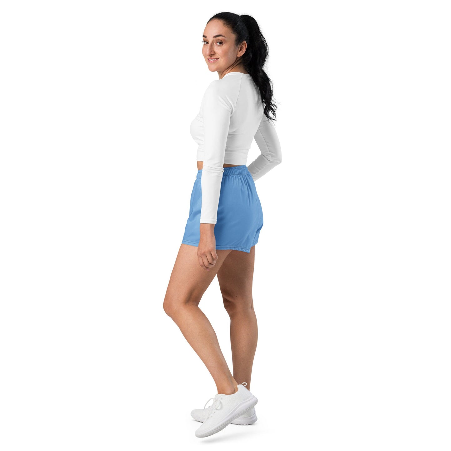 Womens Gym shorts, solid color athletic shorts, summer shorts, beach shorts, swim shorts