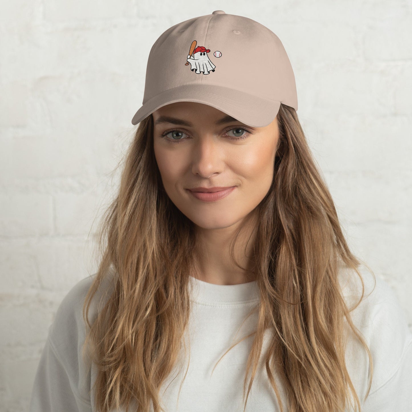 Cute Baseball Ghost hat