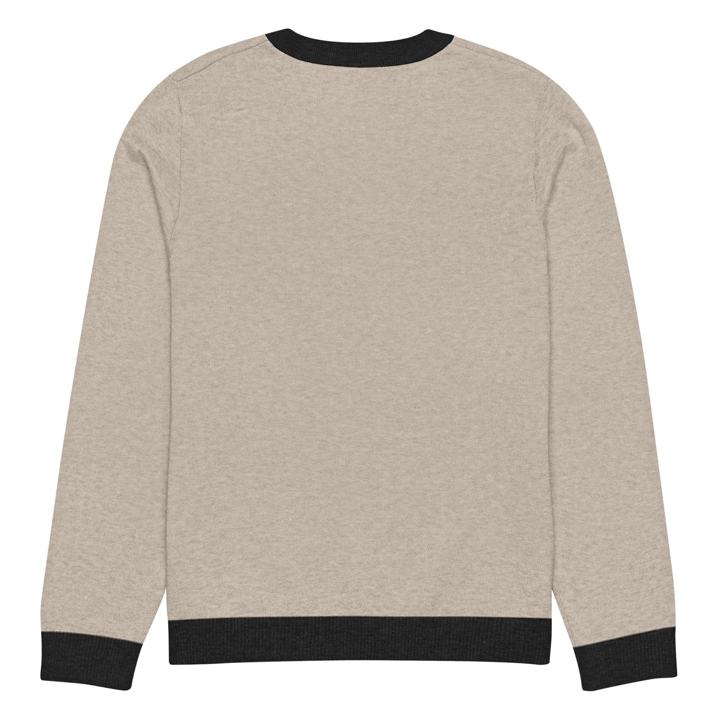 Premium Chocolate Goldendoodle Knitted crew neck sweater