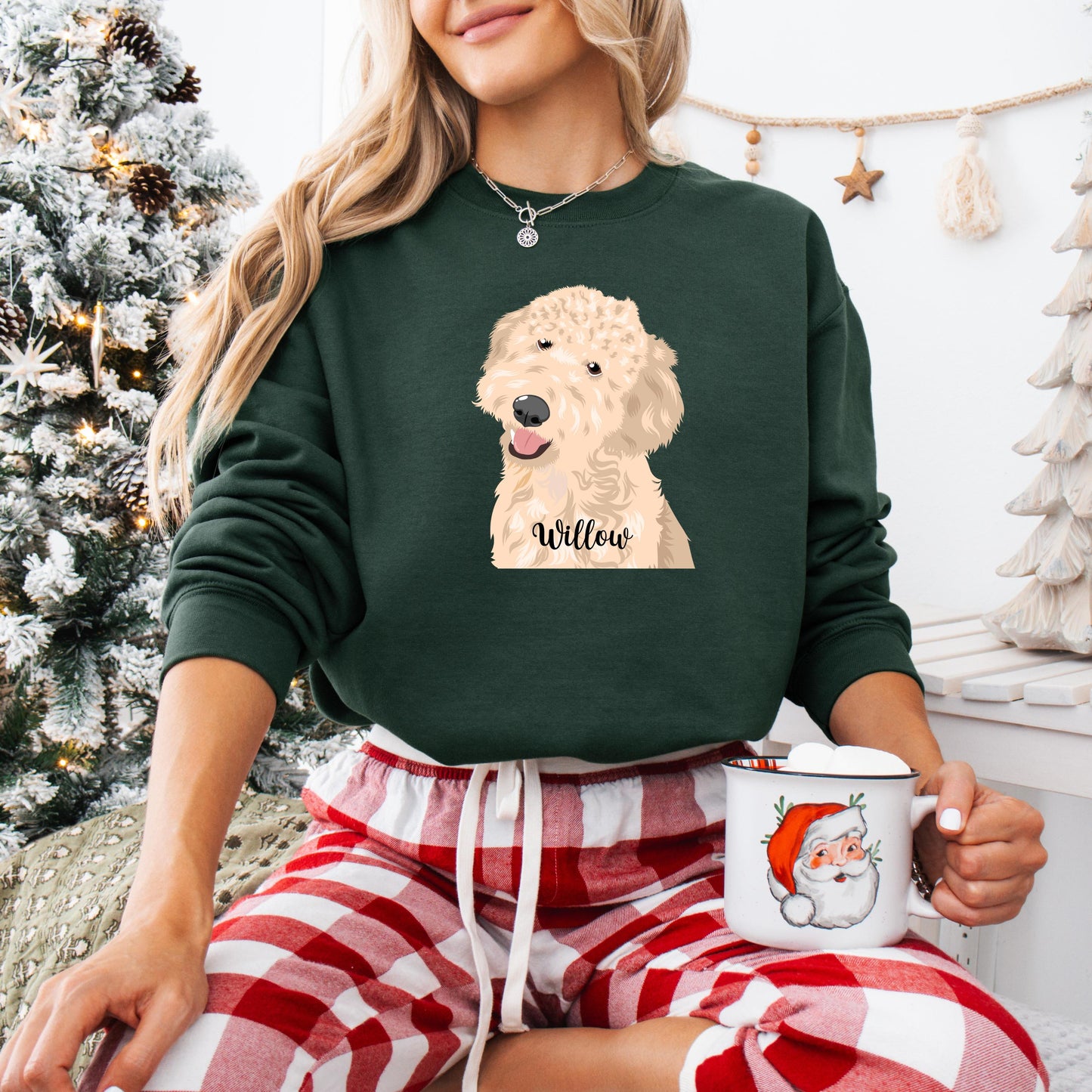Personalized Goldendoodle Mama Sweatshirt Mini Doodle Mom T-shirt Doodle Sweatshirt Labradoodle Crewneck Dog Mom Apparel Cockapoo Sweater