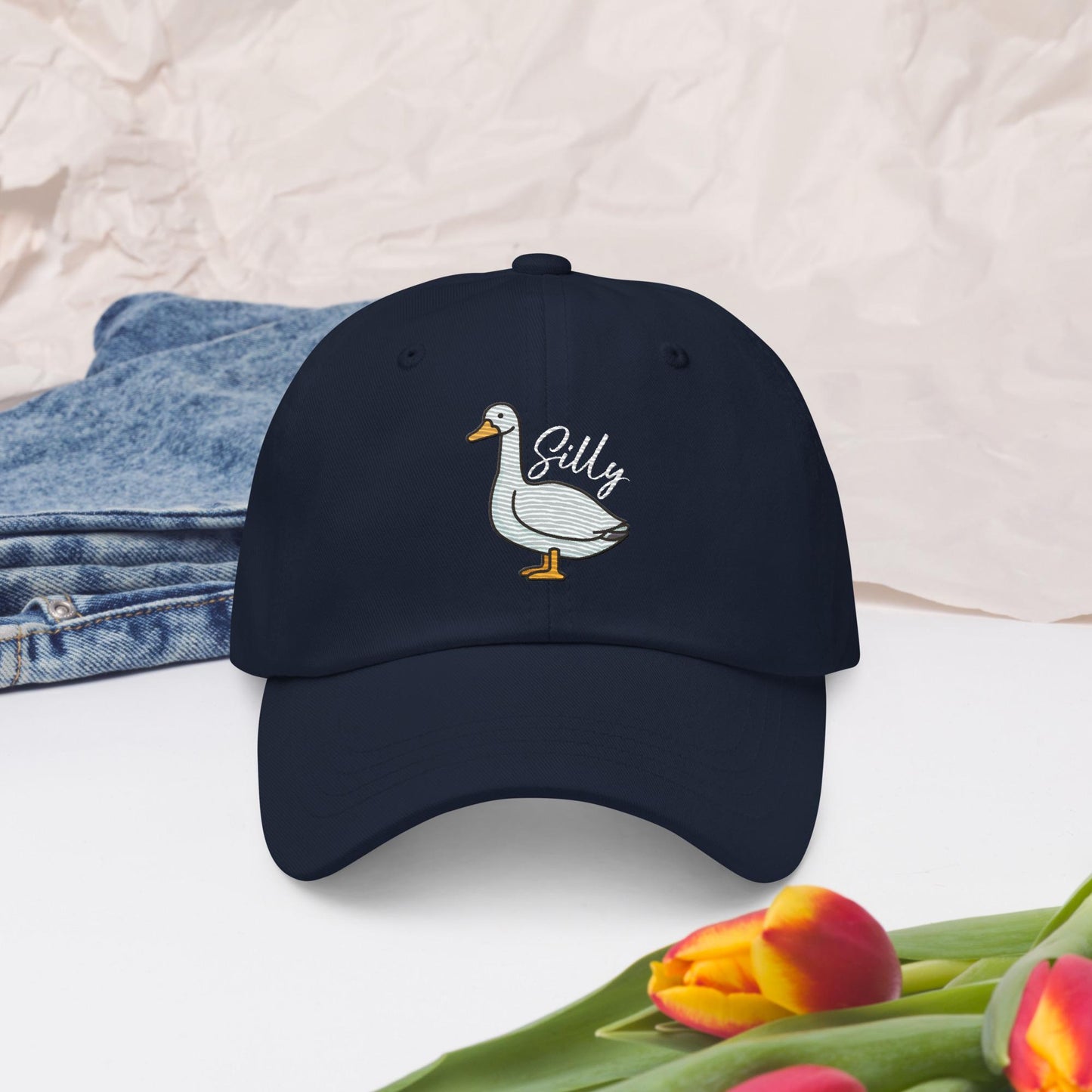 Embroidered Silly Goose Hat