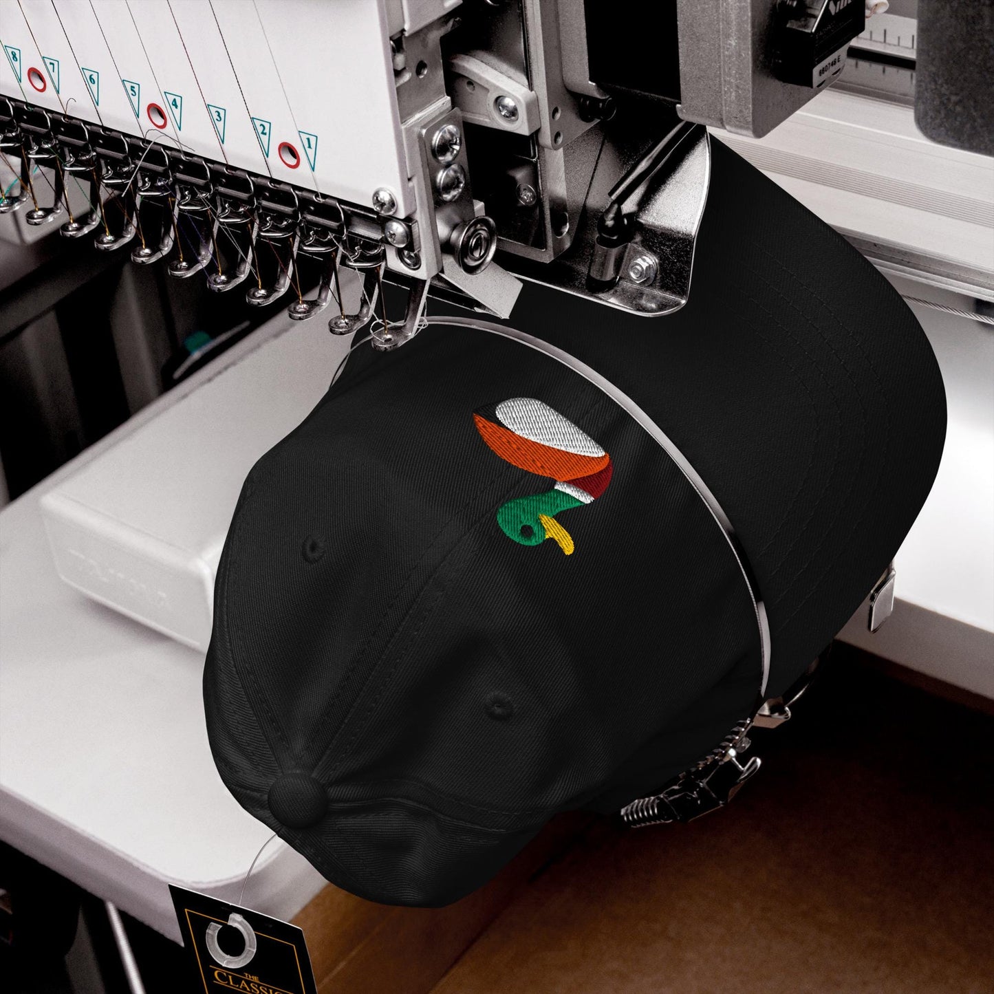 Embroidered duck hat