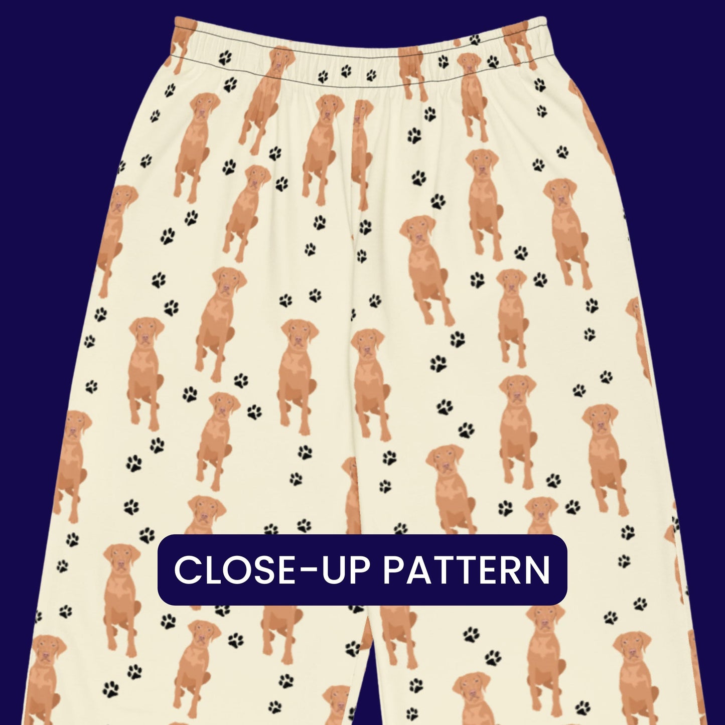 Hungarian Pointer Vizsla Pajama Pants, vizsla sweatpant, vizsla mom gift, viszla gift, dog pjs, sister birthday gift, valentine gift for her