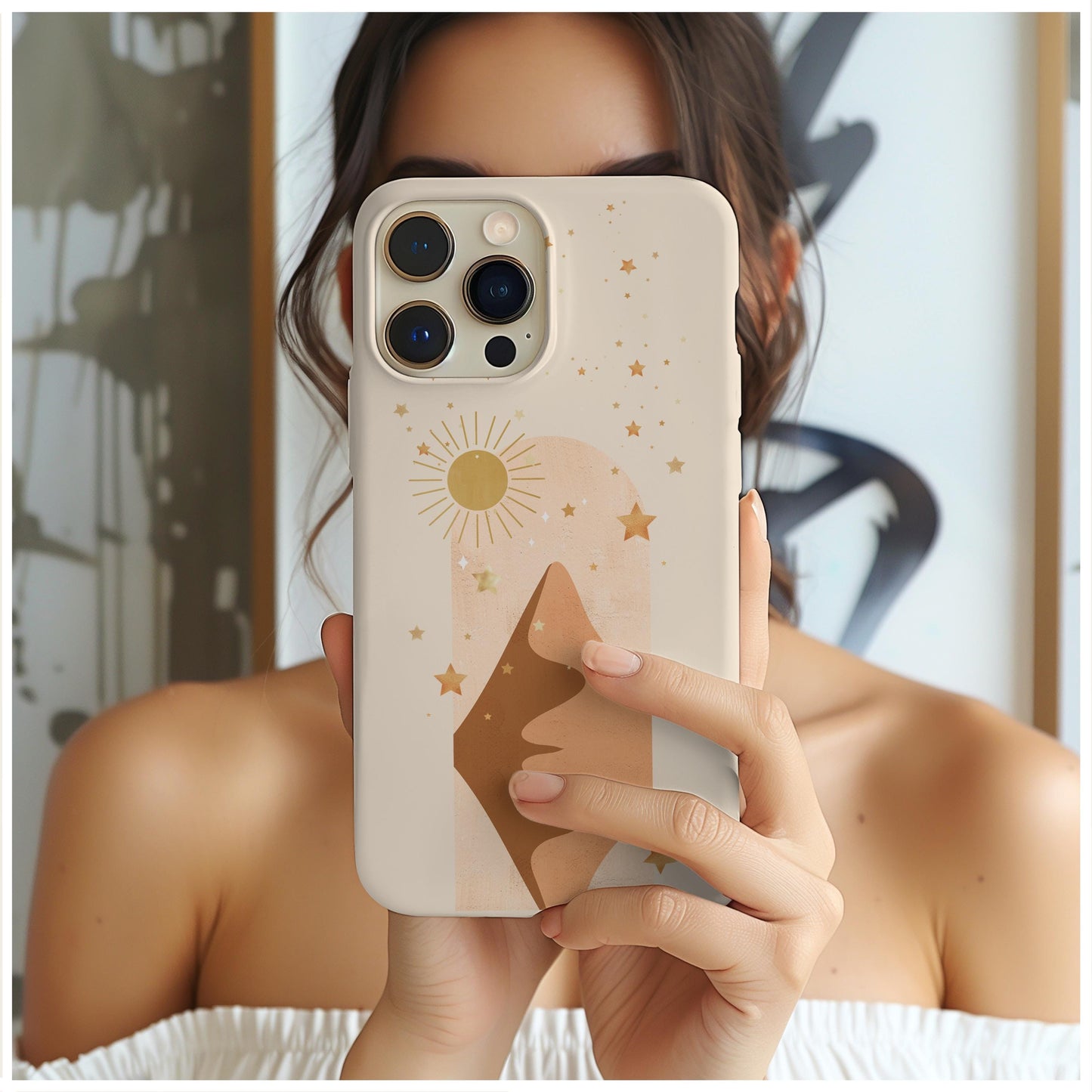 Desert Sand Phone Case for iPhone, for Samsung, for Google Pixel, gift for her, y2k aesthetic cover, wife birthday gift, girlie phone case