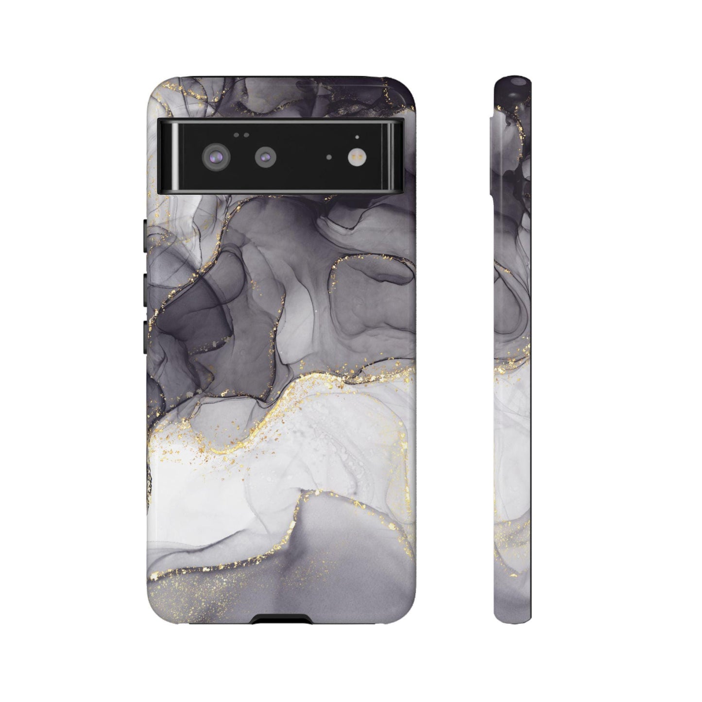 Sophisticated Black Phone Case for iPhone, for Samsung, for Google Pixel, girlie gift for her, girlfriend Valentine, wife birthday gift