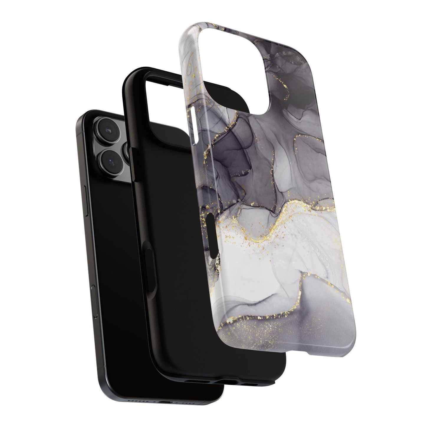 Sophisticated Black Phone Case for iPhone, for Samsung, for Google Pixel, girlie gift for her, girlfriend Valentine, wife birthday gift