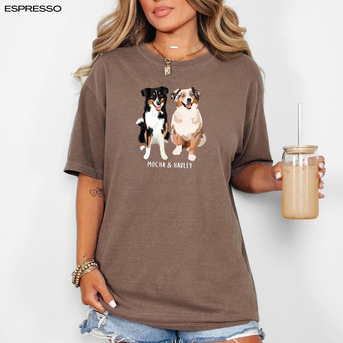 Australian Shepherd Shirt, border collie shirt, australian shepherd gifts, aussie mom, girlfriend birthday gift, Valentines day gift for her