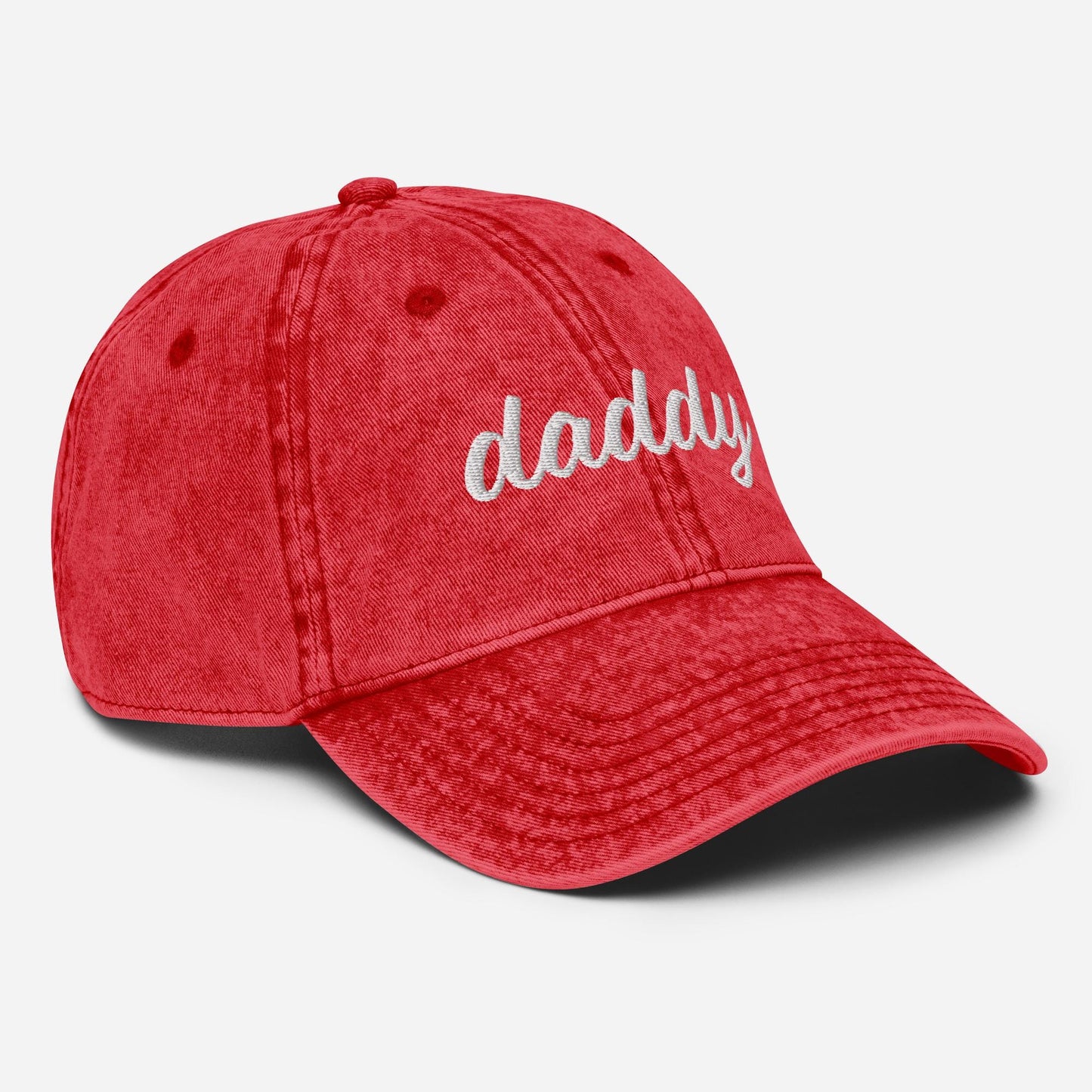 Embroidered Daddy Hat, boyfriend valentines hat, gift for husband, dad birthday gift, gift for him, gift for men, summer festival hat