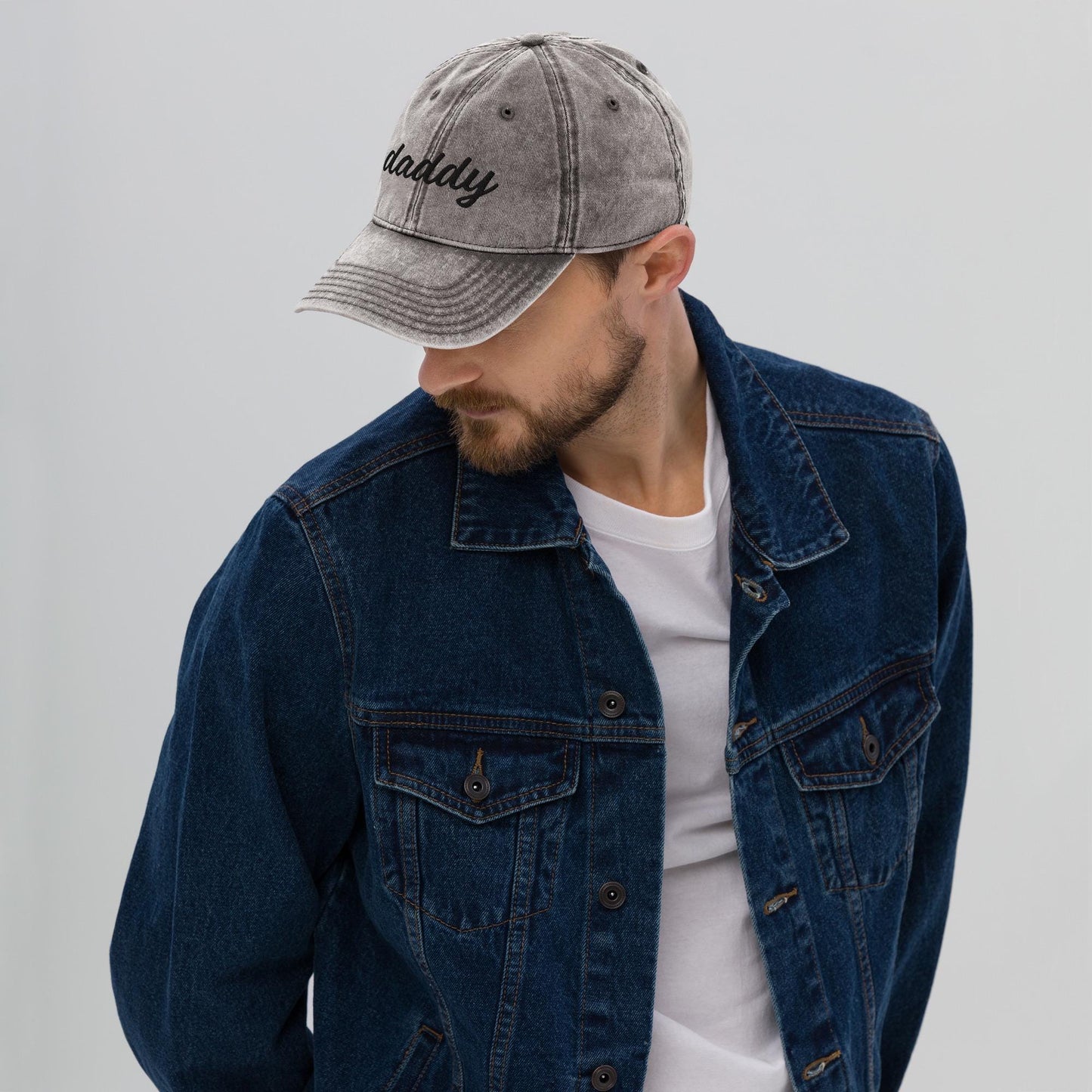 Embroidered Daddy Hat, boyfriend valentines hat, gift for husband, dad birthday gift, gift for him, gift for men, summer festival hat