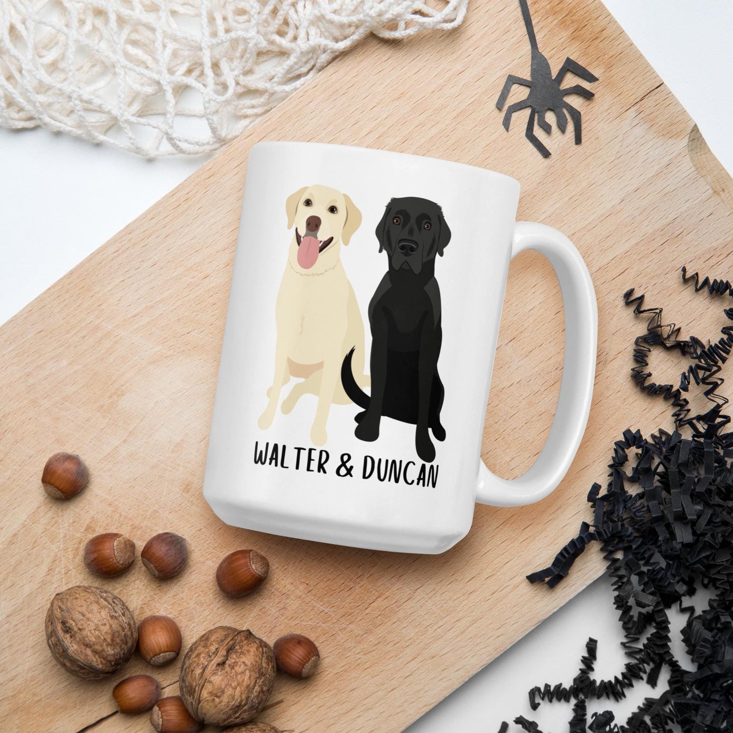 Personalized Labrador Mug, girlfriend valentine gift, labrador mom mug, wife aniversary gift, grandma gift, wife birthday gift, red labrador