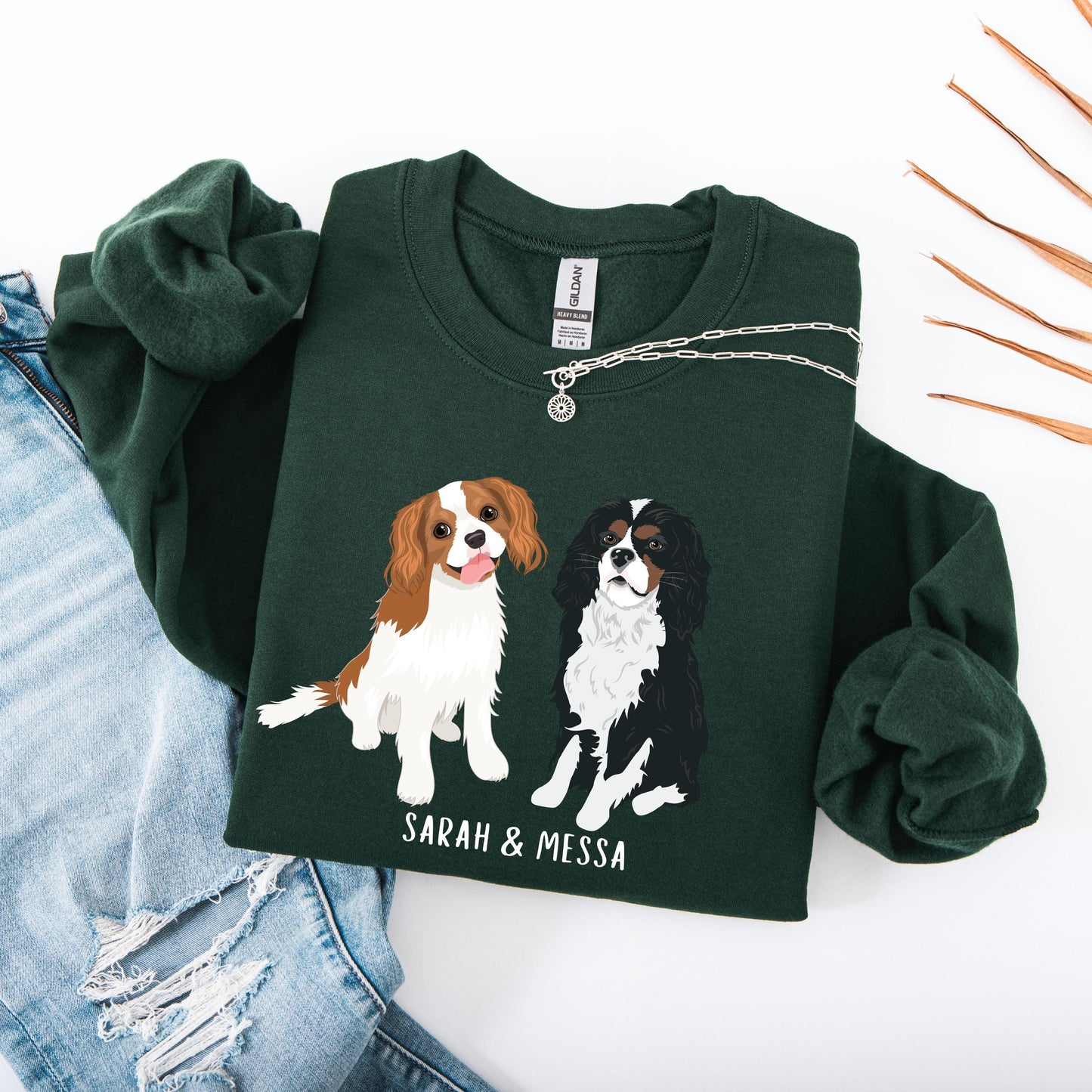 Personalized King Charles Cavalier Dog Shirt, mama king spaniel dog gift, easter gift for her, spaniel husband gift, grandma birthday gift
