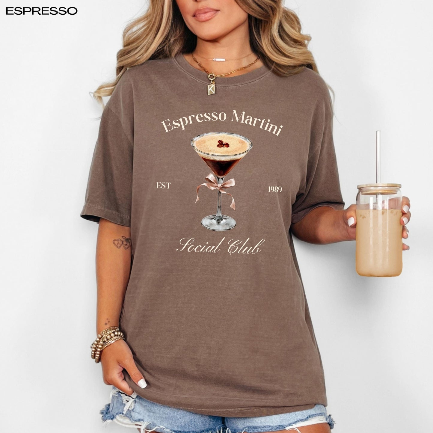 Espresso martini social club shirt - bachelorette t-shirt and sweatshirt