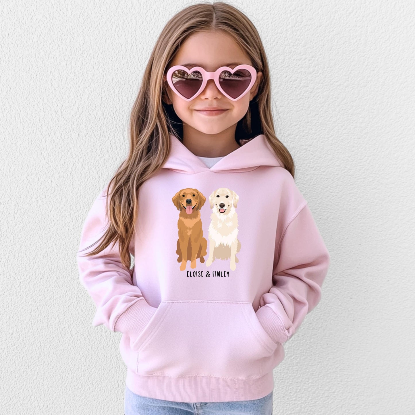 Youth Golden retriever hoodie