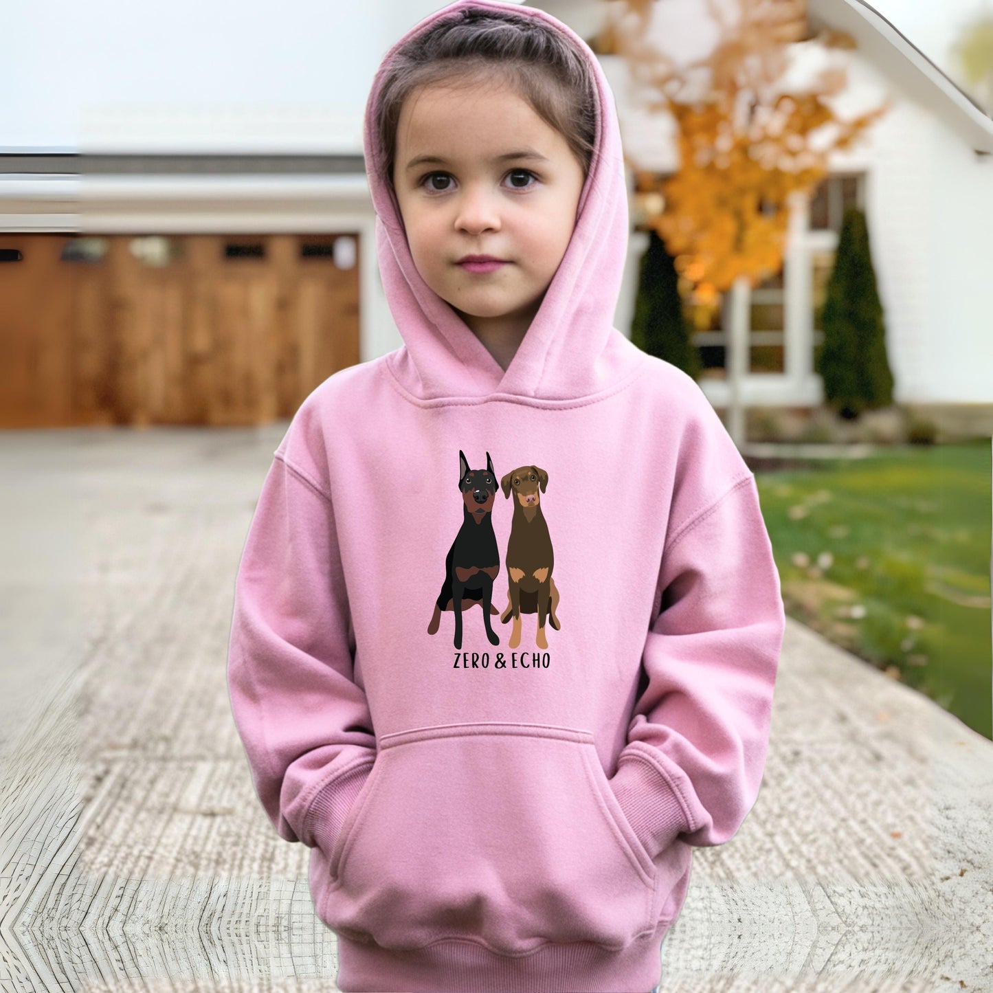 Youth Doberman hoodie