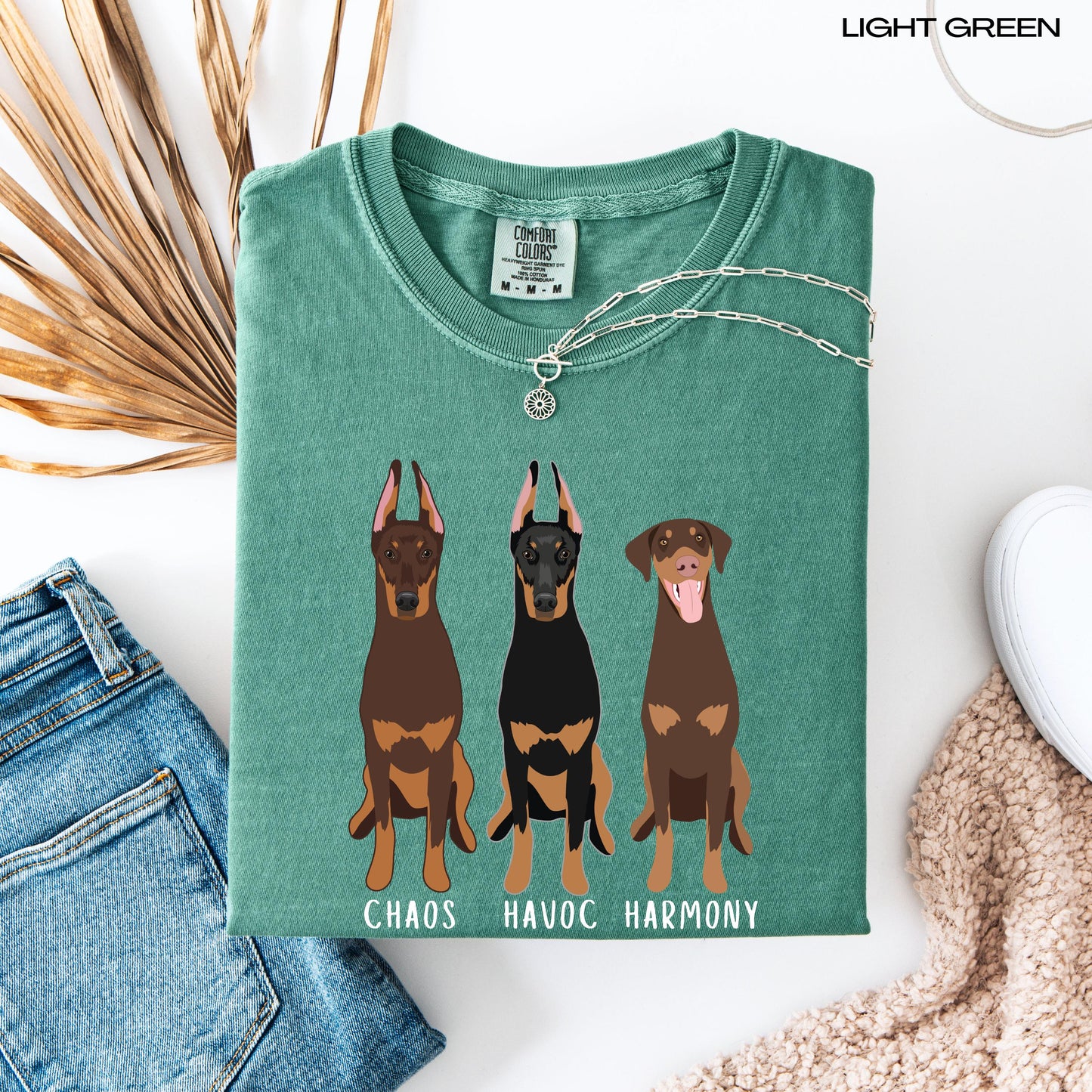 Personalized Doberman t-shirt