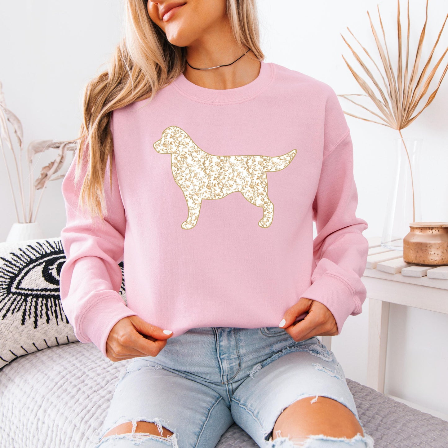 Labrador Toile De Jouy Shirt, labrador gift, lab mama sweatshirt, puppy mom sweater, gift for dog owner, labrador retriever breeder gift