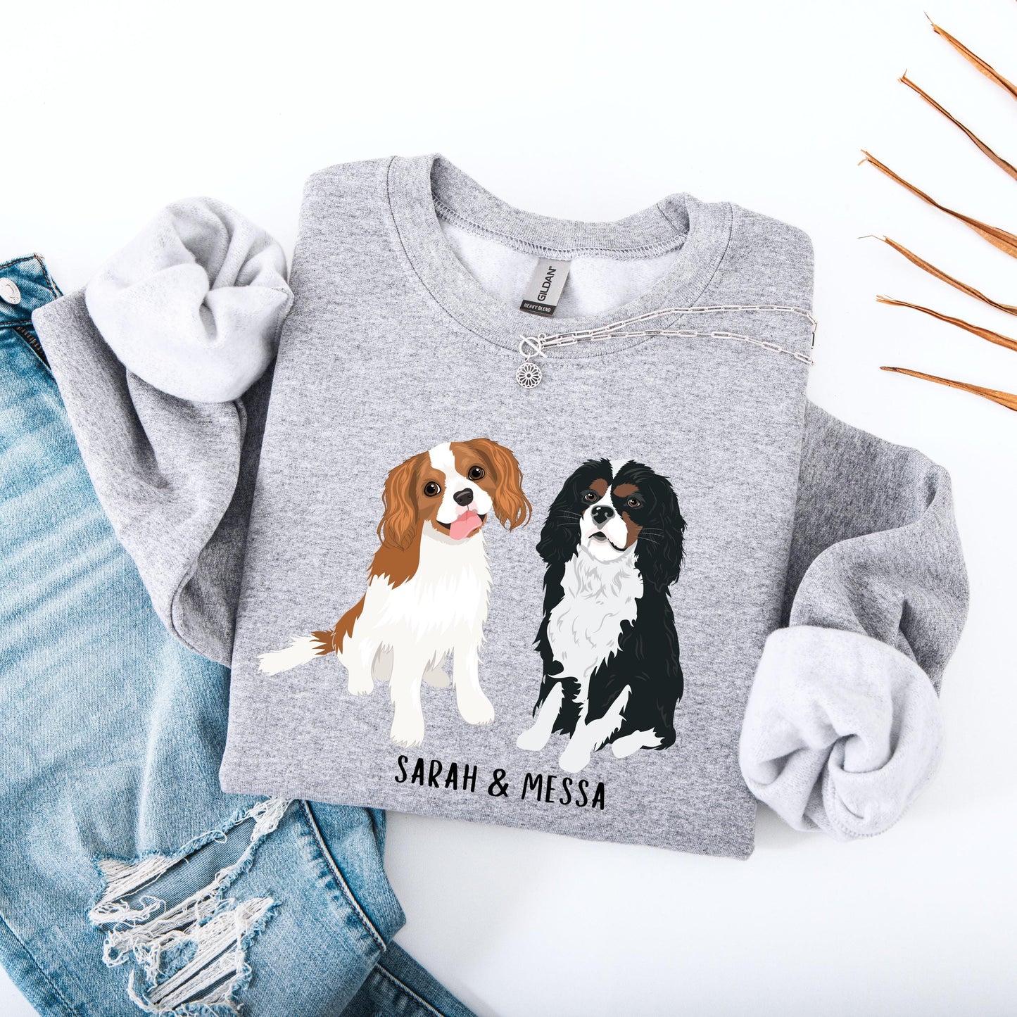 Personalized King Charles Cavalier Dog Shirt, mama king spaniel dog gift, easter gift for her, spaniel husband gift, grandma birthday gift