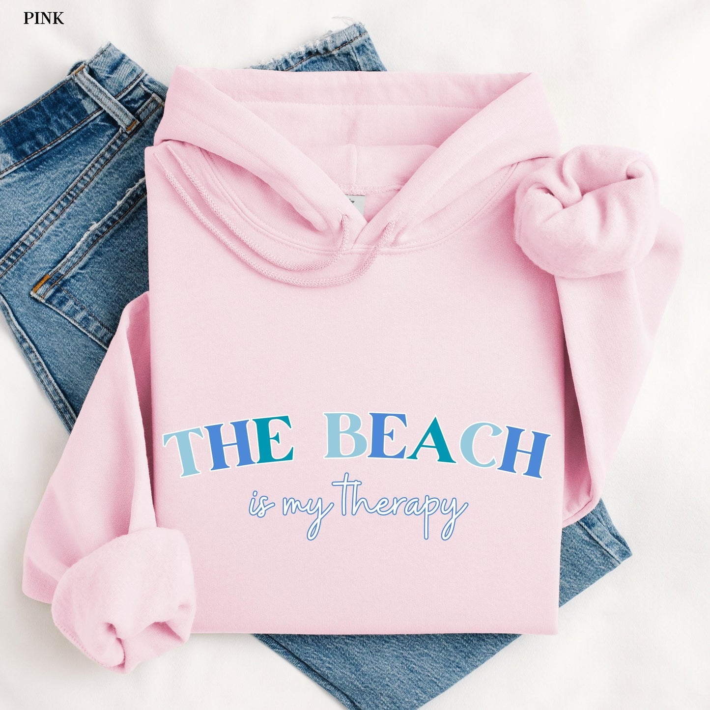 The beach is my therapy sweatshirt