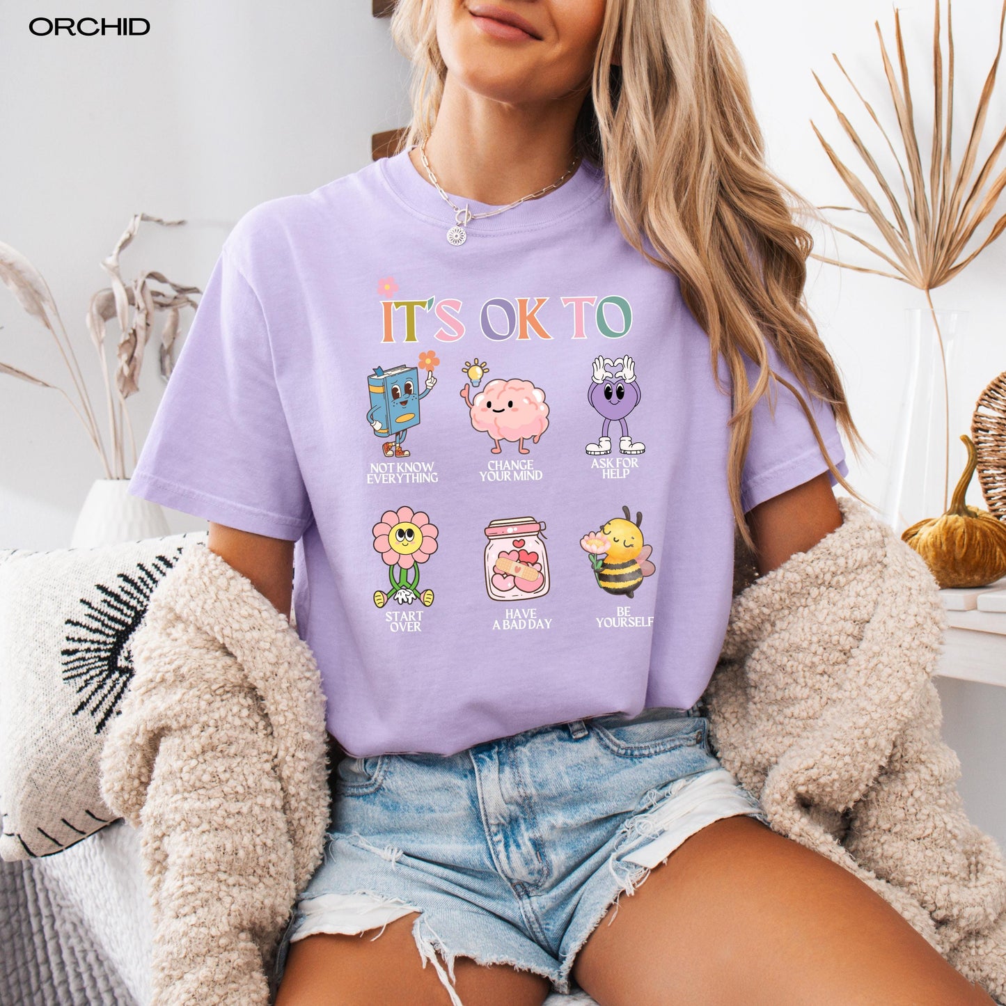 It's okay to kids first grade teacher shirt