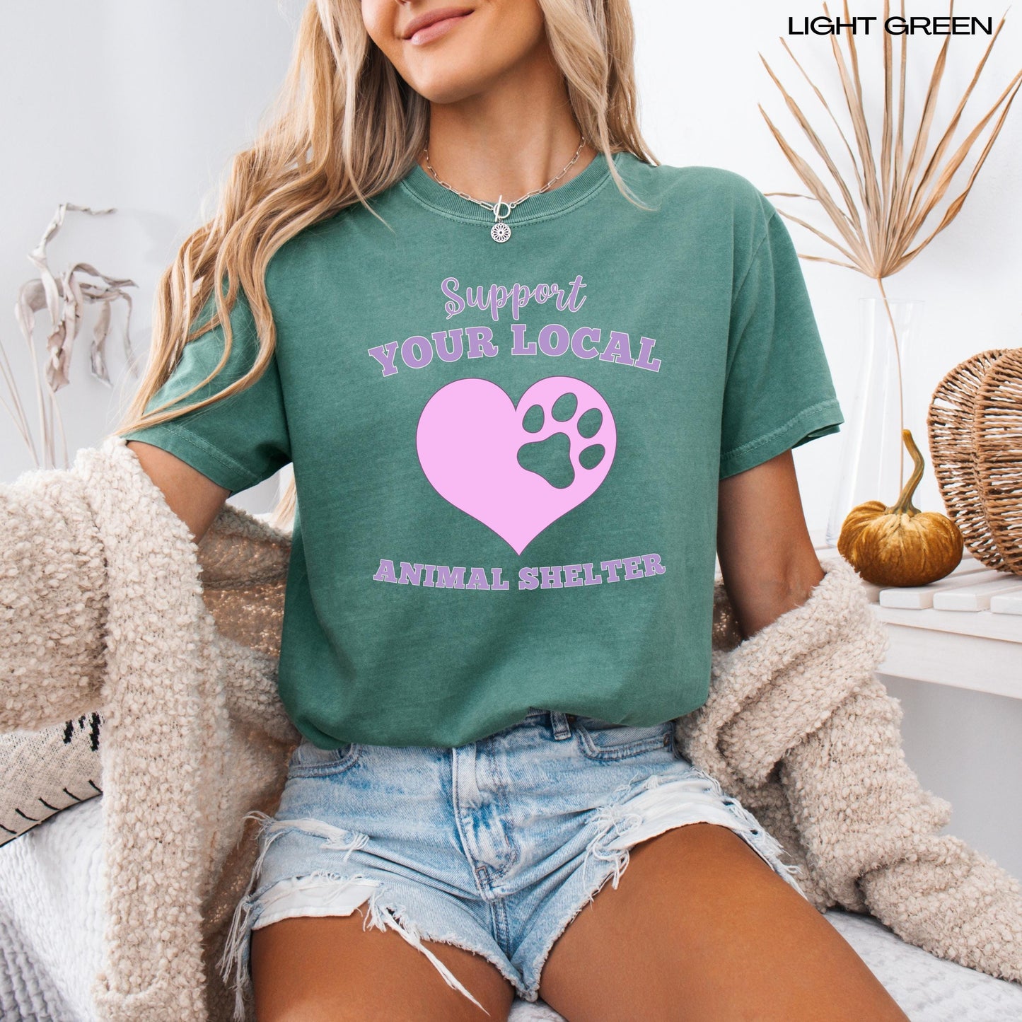 Support Your Local Animal Shelter Dog Lover Shirt