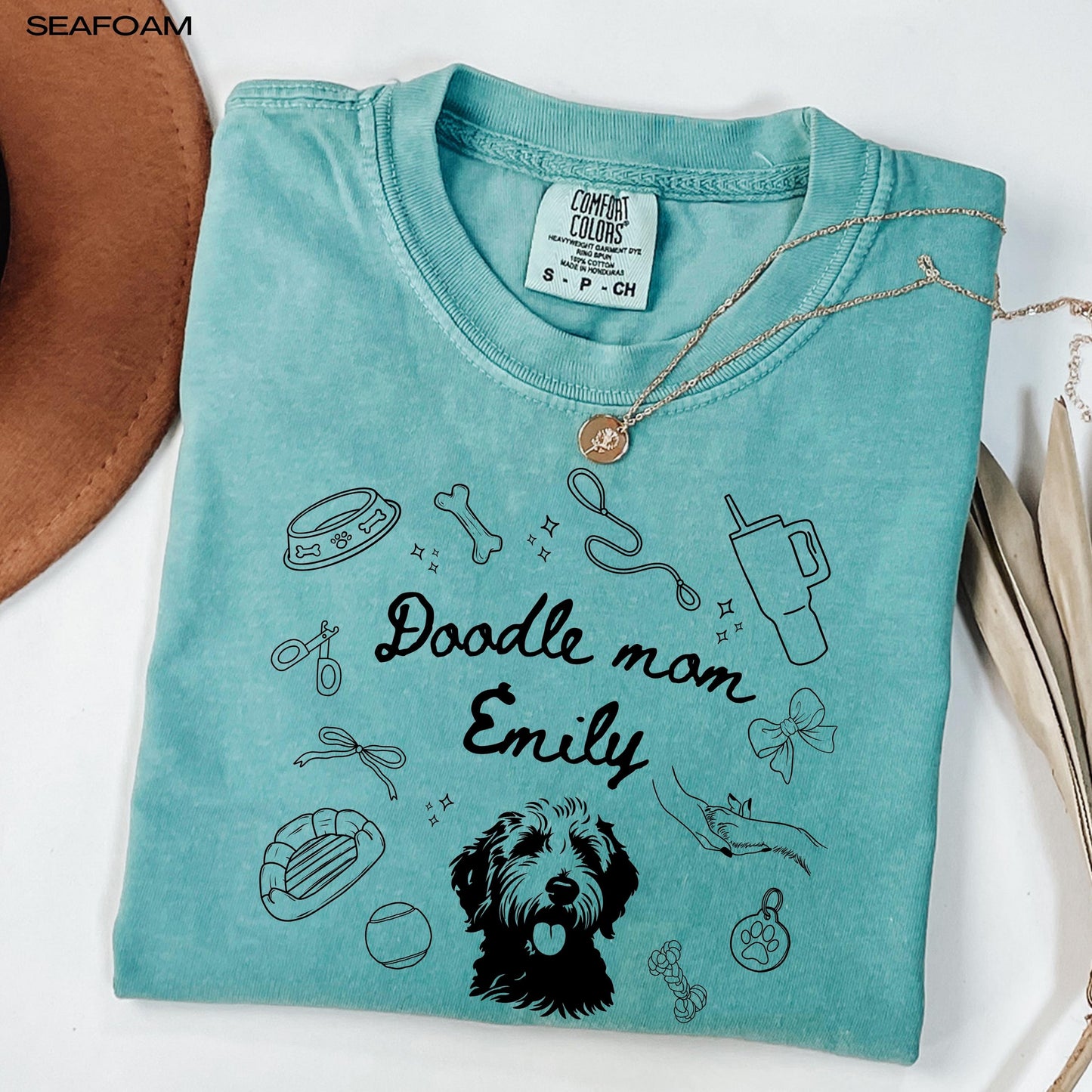 Personalized Golden Doodle Mom Shirt